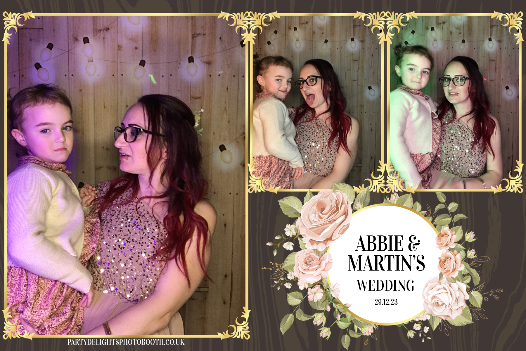 Martin and Abbie's wedding | View more photos from the event at gallery.partydelightsphotobooth.co.uk/u/PartyDelightsPhotoBooth/Martin-and-Abbies-wedding