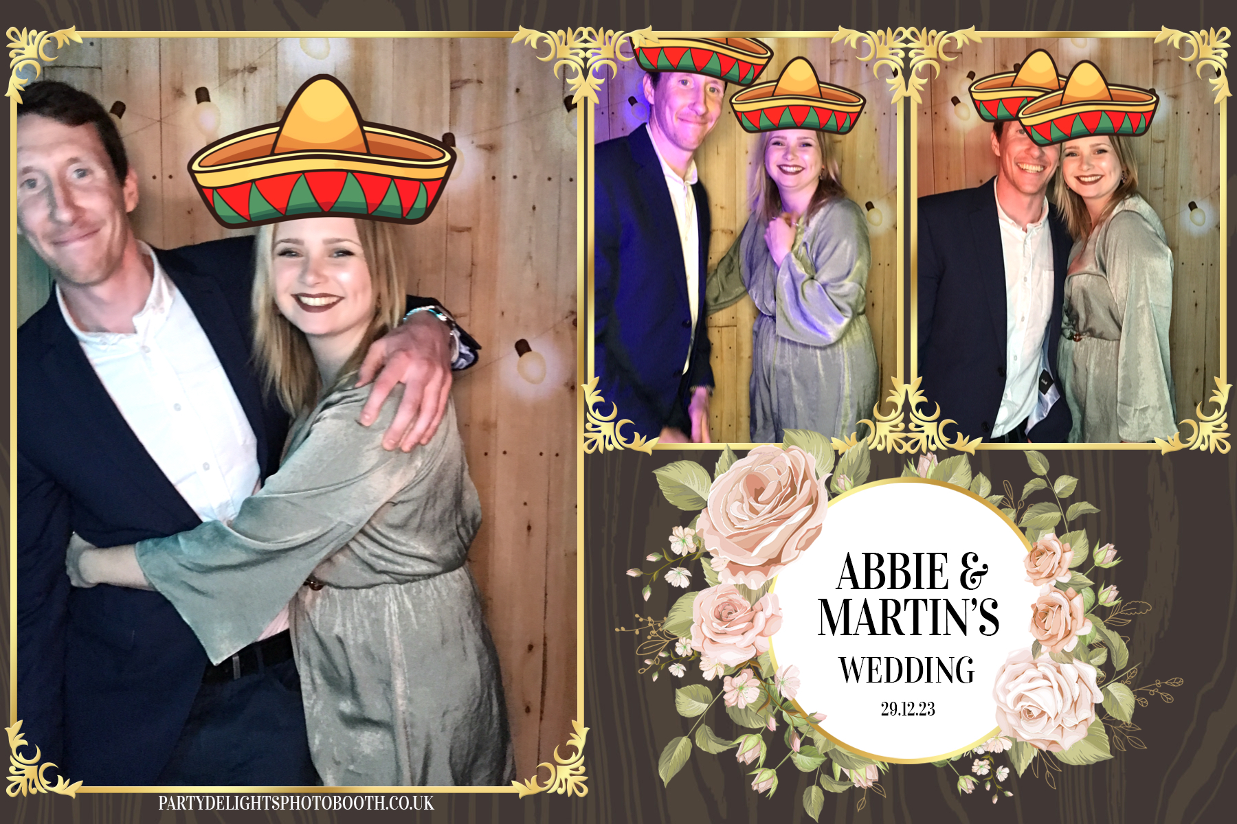 Martin and Abbie's wedding | View more photos from the event at gallery.partydelightsphotobooth.co.uk/u/PartyDelightsPhotoBooth/Martin-and-Abbies-wedding