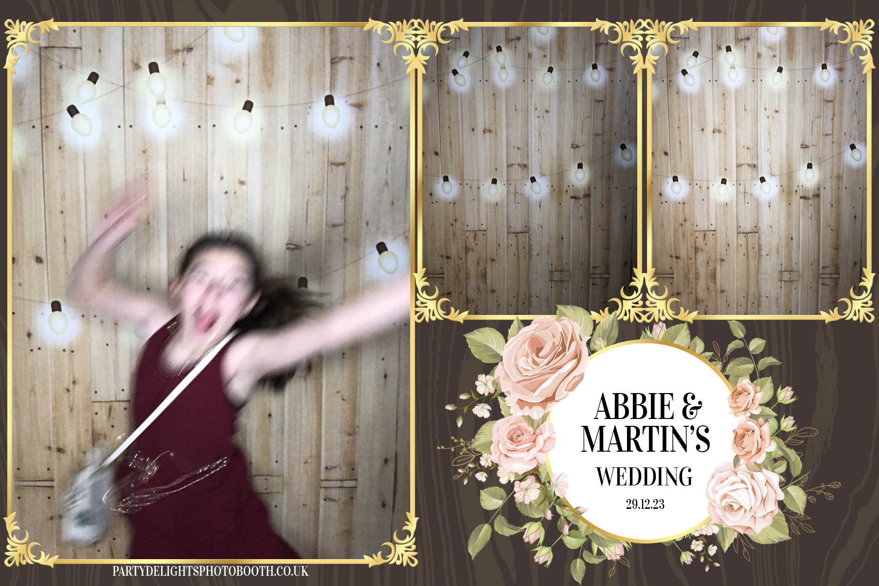 Martin and Abbie's wedding | View more photos from the event at gallery.partydelightsphotobooth.co.uk/u/PartyDelightsPhotoBooth/Martin-and-Abbies-wedding