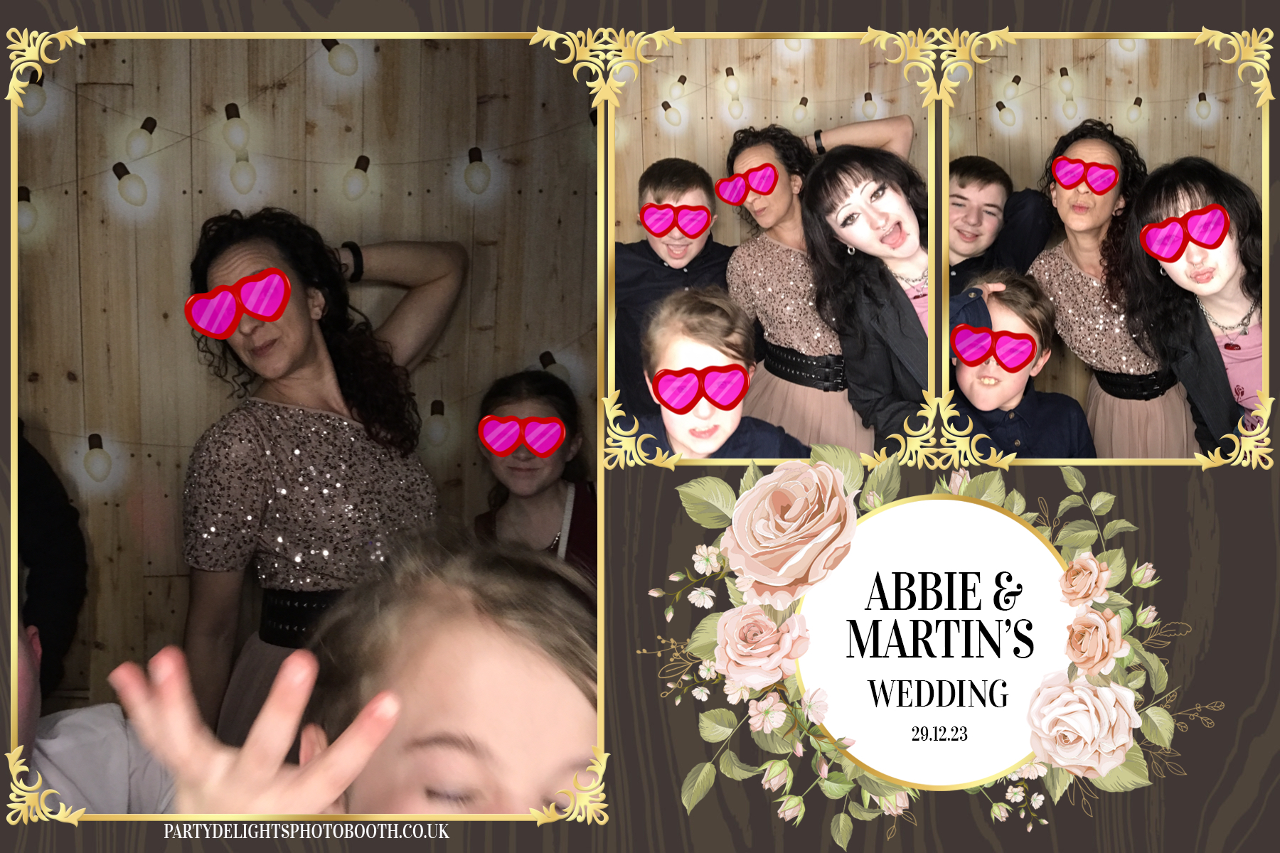Martin and Abbie's wedding | View more photos from the event at gallery.partydelightsphotobooth.co.uk/u/PartyDelightsPhotoBooth/Martin-and-Abbies-wedding