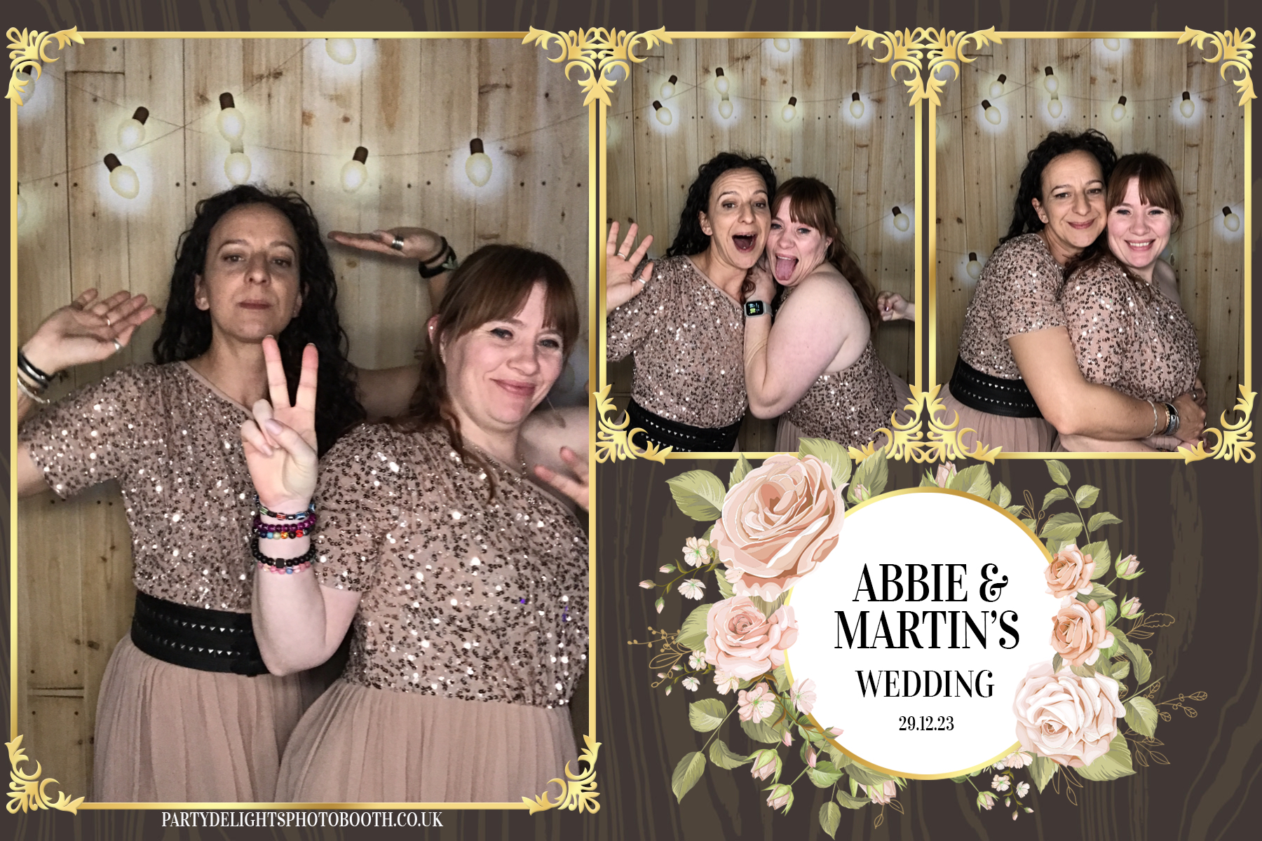 Martin and Abbie's wedding | View more photos from the event at gallery.partydelightsphotobooth.co.uk/u/PartyDelightsPhotoBooth/Martin-and-Abbies-wedding