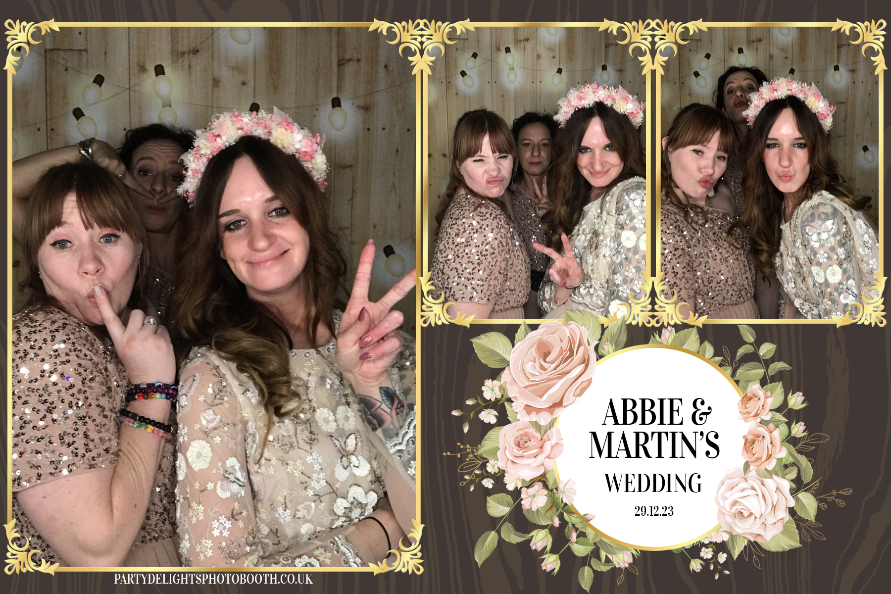 Martin and Abbie's wedding | View more photos from the event at gallery.partydelightsphotobooth.co.uk/u/PartyDelightsPhotoBooth/Martin-and-Abbies-wedding