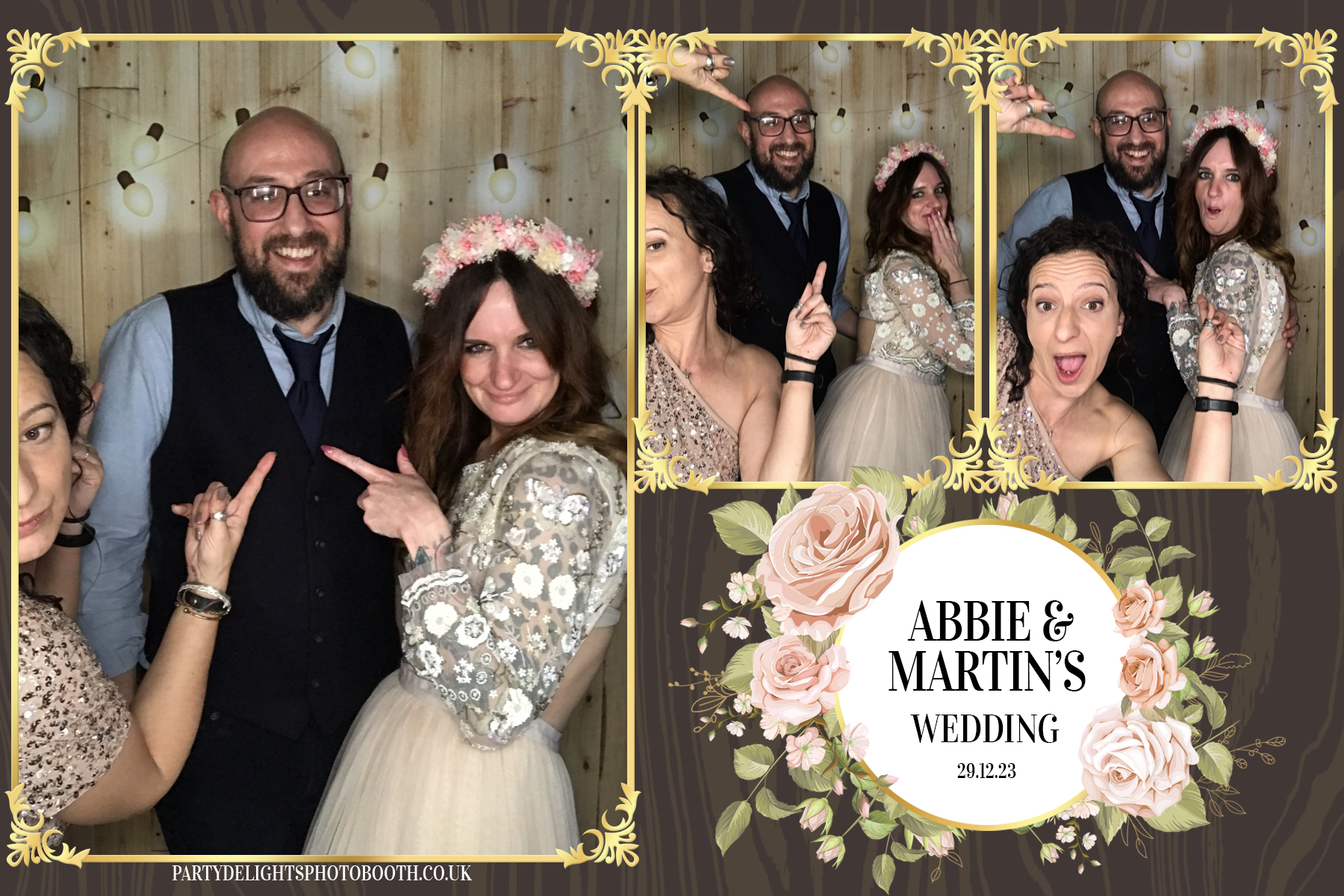 Martin and Abbie's wedding | View more photos from the event at gallery.partydelightsphotobooth.co.uk/u/PartyDelightsPhotoBooth/Martin-and-Abbies-wedding