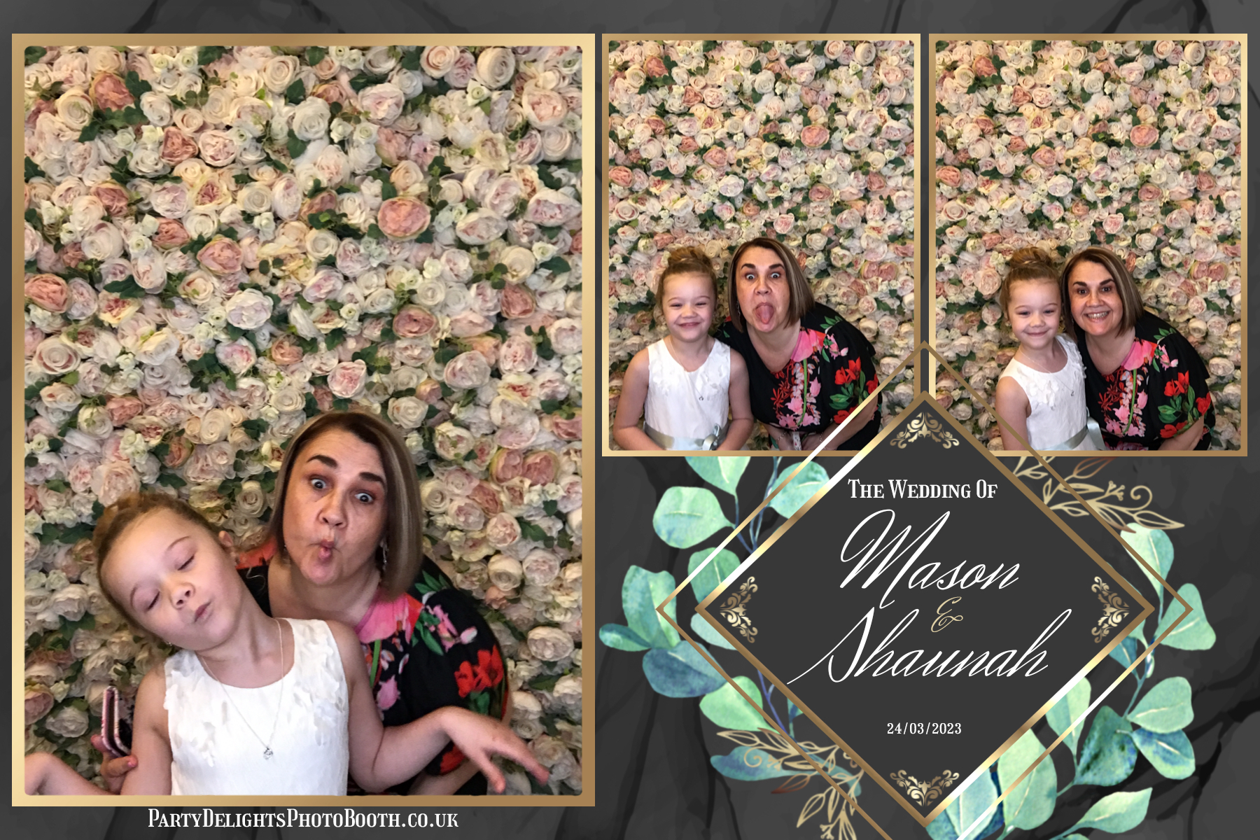 Mason & Shaunah’s Wedding | View more photos from the event at gallery.partydelightsphotobooth.co.uk/u/PartyDelightsPhotoBooth/Mason-Shaunah’s-Wedding