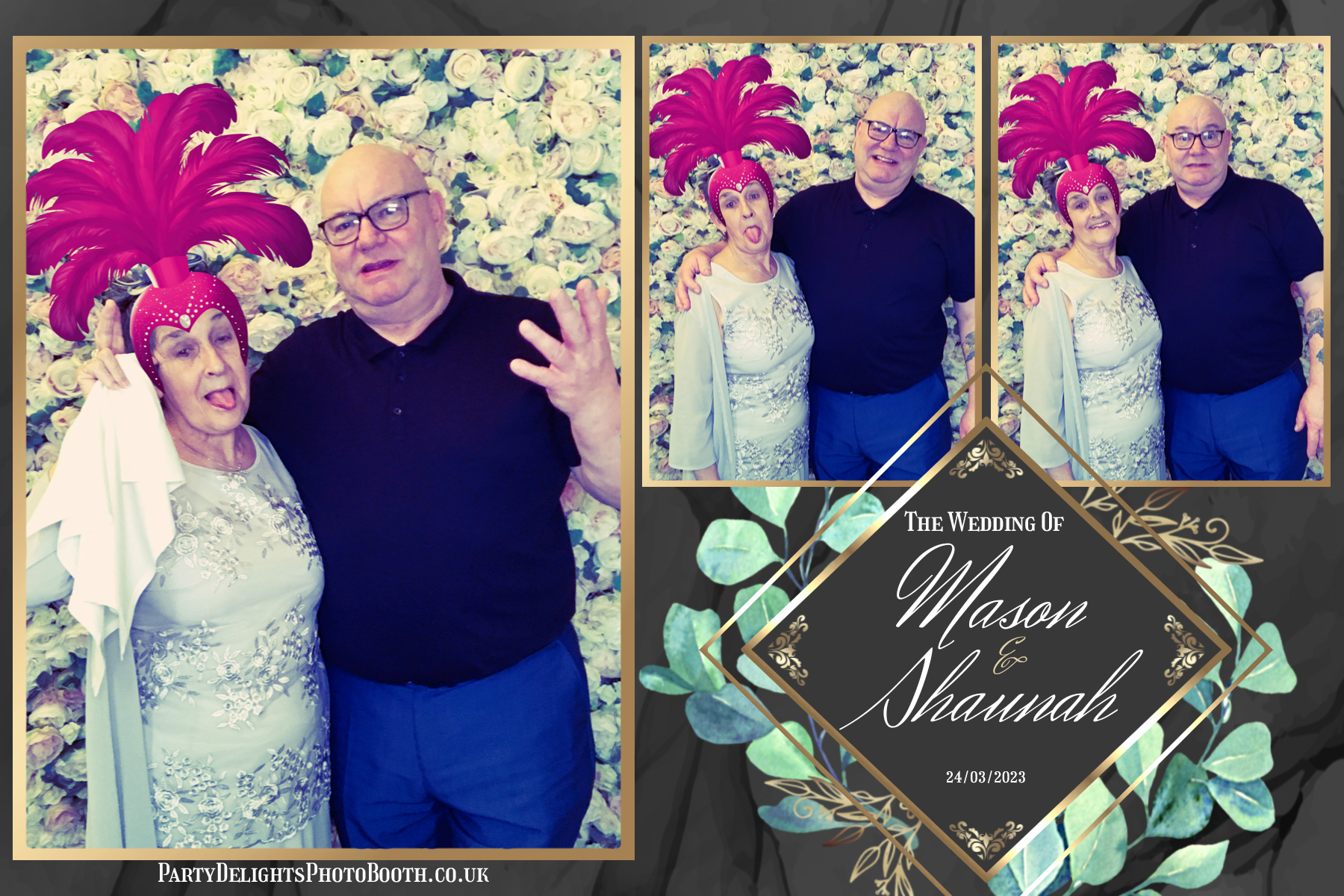 Mason & Shaunah’s Wedding | View more photos from the event at gallery.partydelightsphotobooth.co.uk/u/PartyDelightsPhotoBooth/Mason-Shaunah’s-Wedding