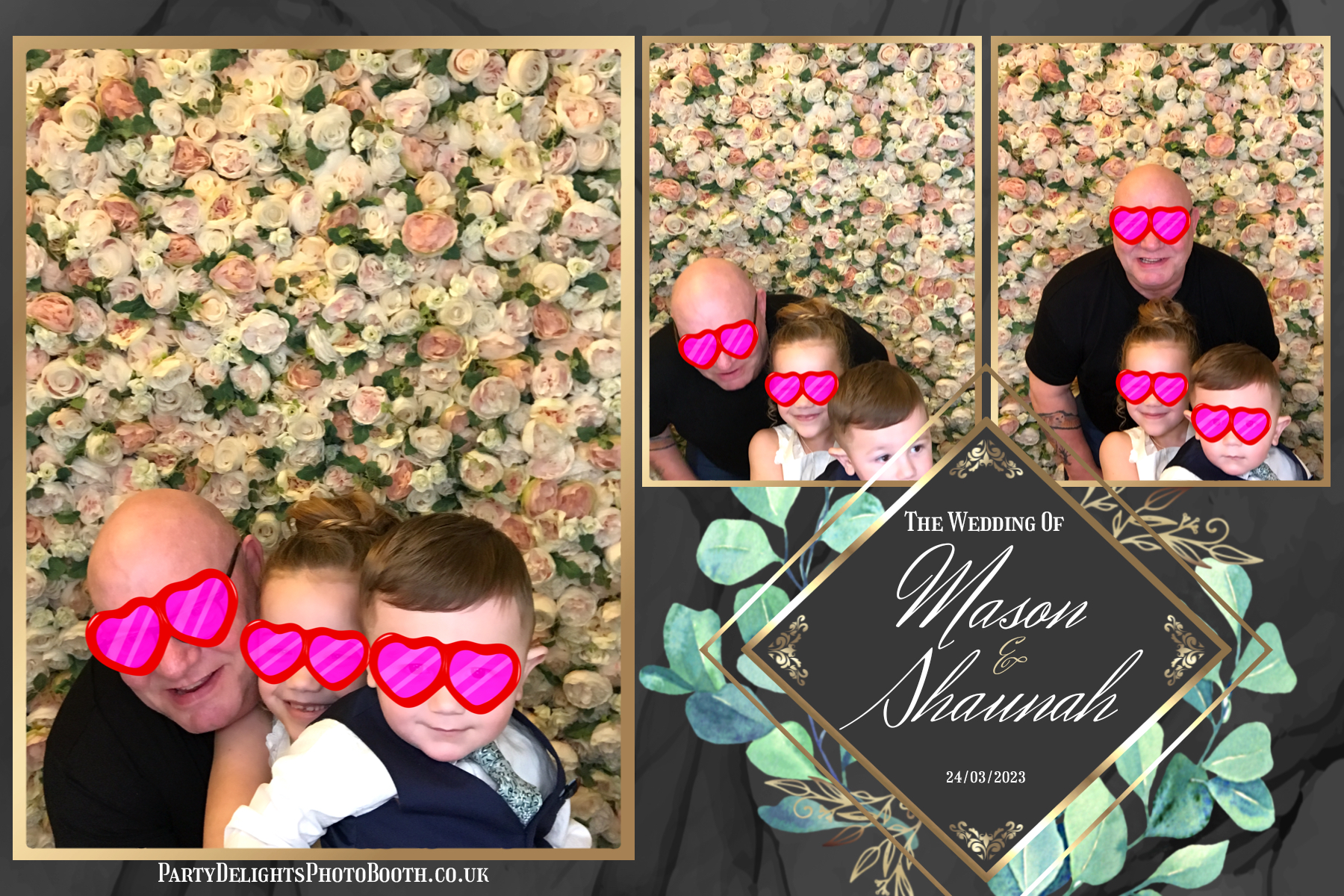 Mason & Shaunah’s Wedding | View more photos from the event at gallery.partydelightsphotobooth.co.uk/u/PartyDelightsPhotoBooth/Mason-Shaunah’s-Wedding