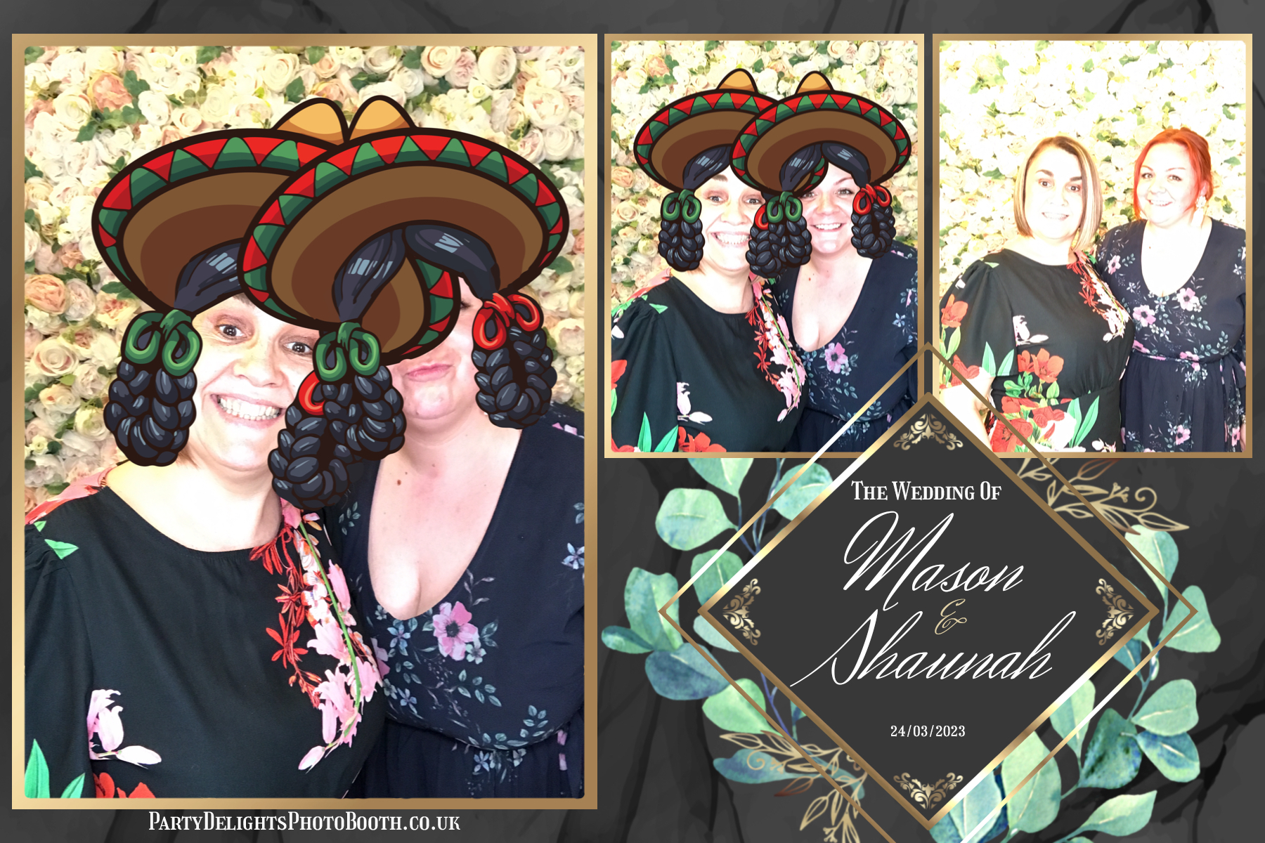 Mason & Shaunah’s Wedding | View more photos from the event at gallery.partydelightsphotobooth.co.uk/u/PartyDelightsPhotoBooth/Mason-Shaunah’s-Wedding