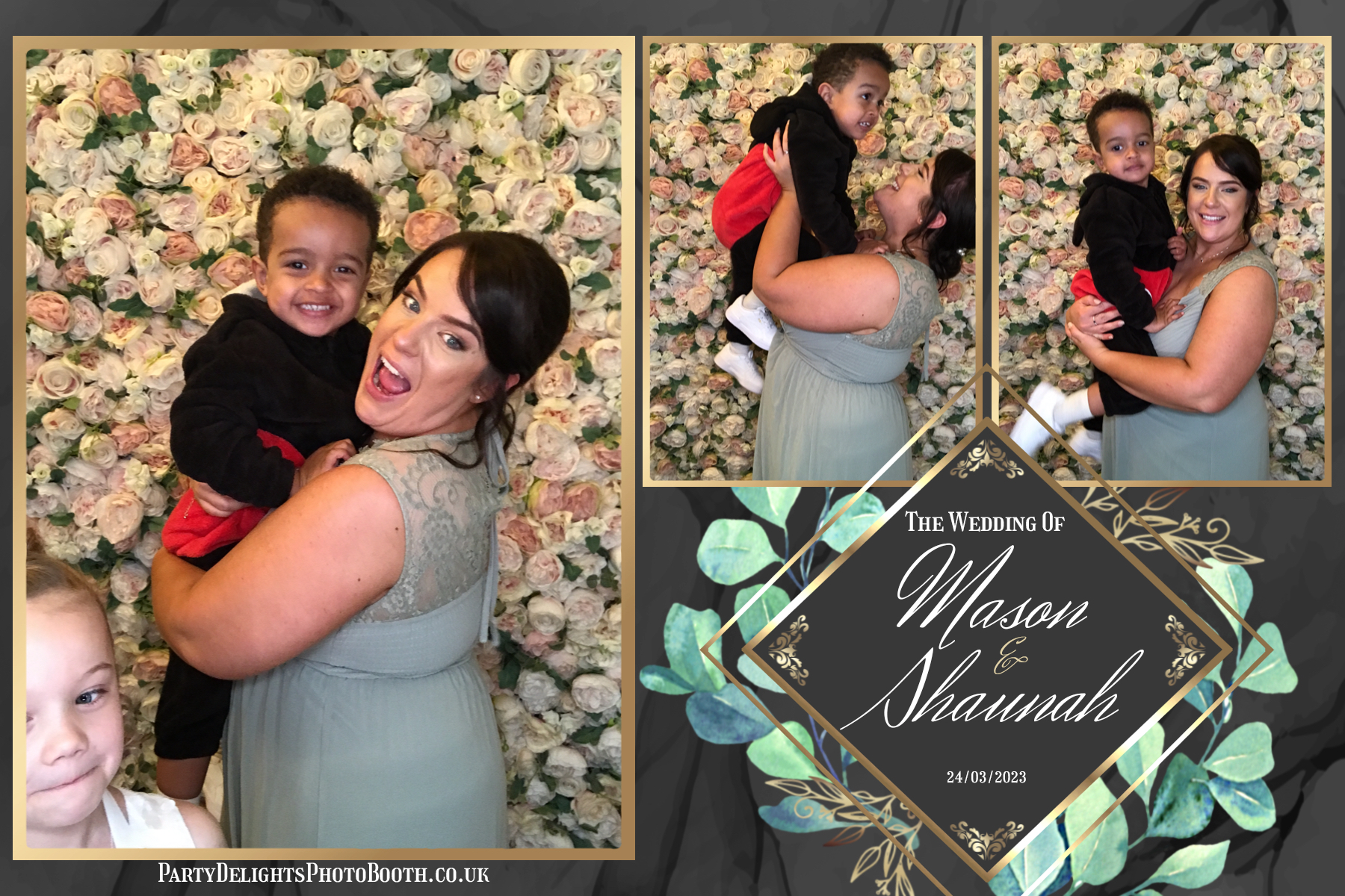Mason & Shaunah’s Wedding | View more photos from the event at gallery.partydelightsphotobooth.co.uk/u/PartyDelightsPhotoBooth/Mason-Shaunah’s-Wedding
