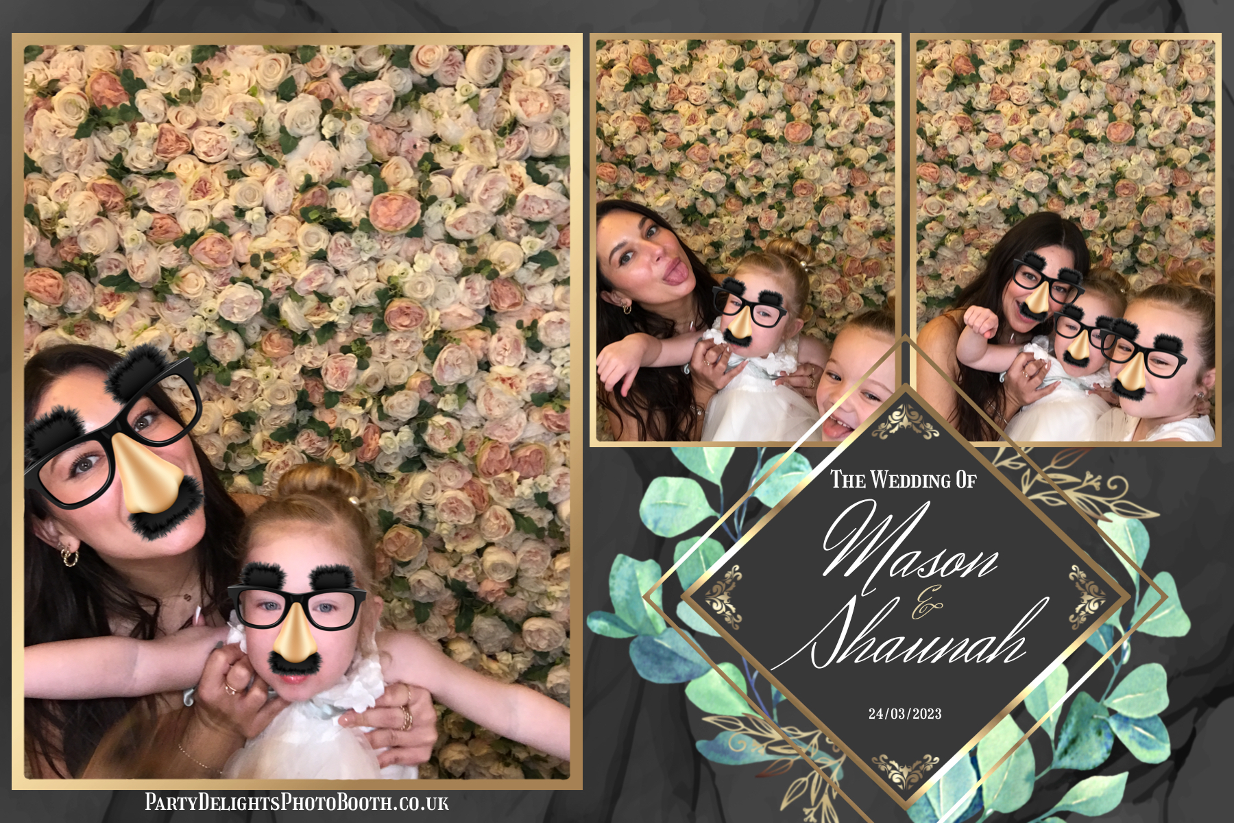 Mason & Shaunah’s Wedding | View more photos from the event at gallery.partydelightsphotobooth.co.uk/u/PartyDelightsPhotoBooth/Mason-Shaunah’s-Wedding