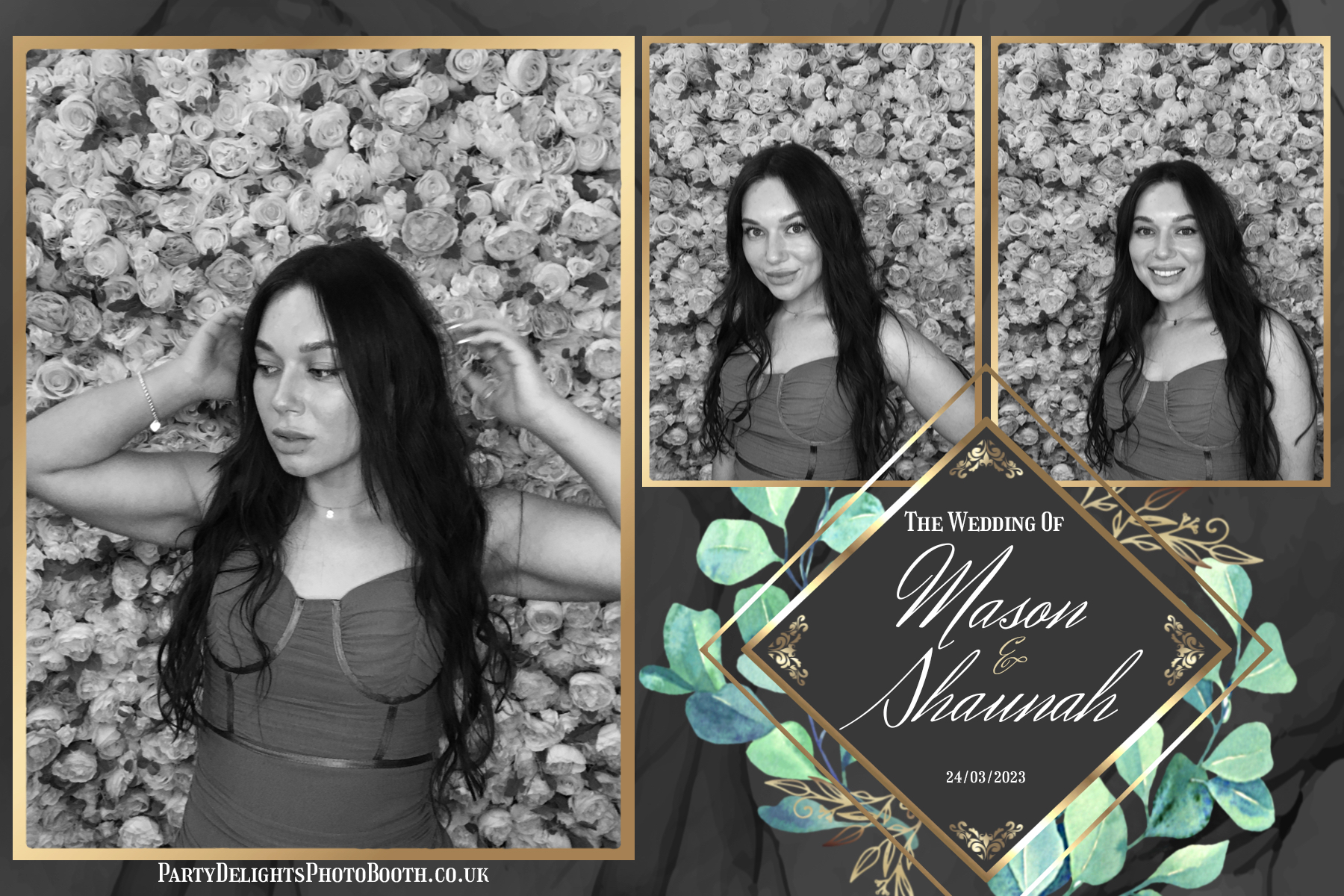 Mason & Shaunah’s Wedding | View more photos from the event at gallery.partydelightsphotobooth.co.uk/u/PartyDelightsPhotoBooth/Mason-Shaunah’s-Wedding
