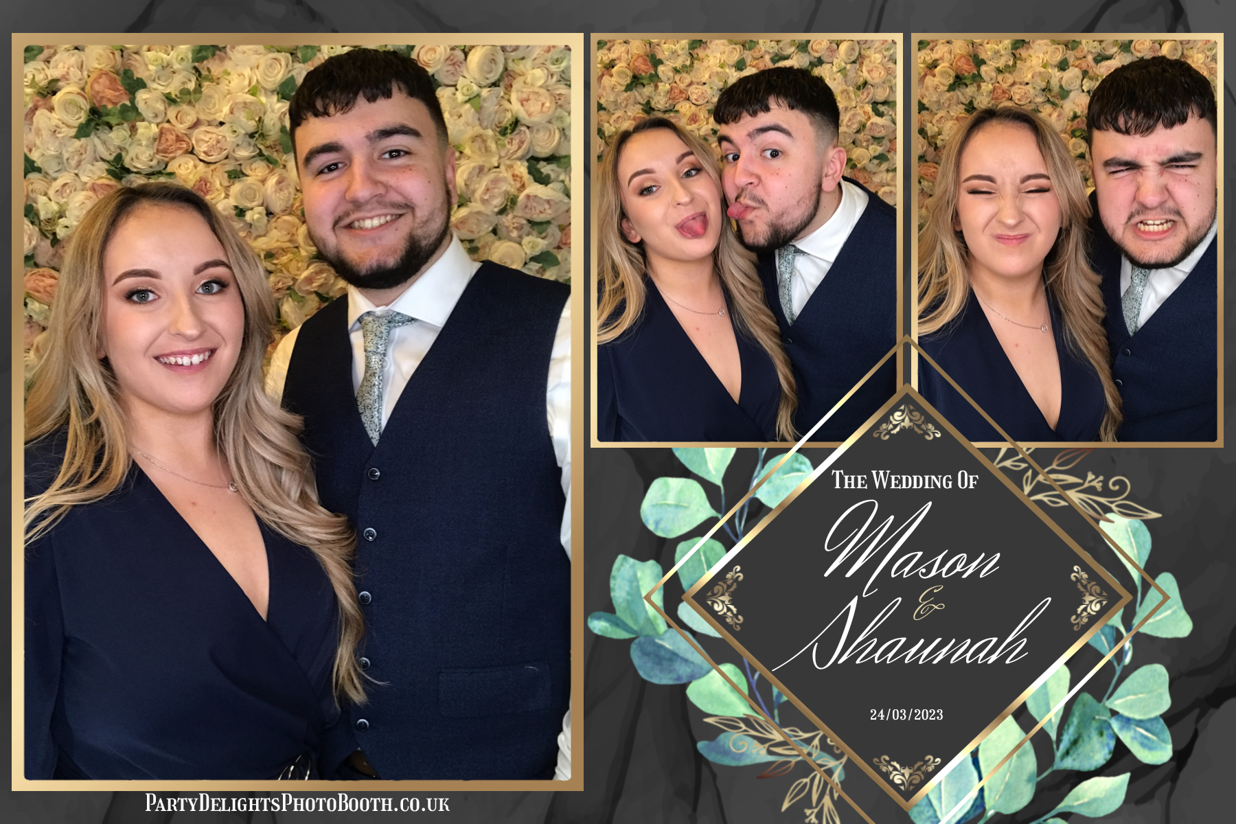 Mason & Shaunah’s Wedding | View more photos from the event at gallery.partydelightsphotobooth.co.uk/u/PartyDelightsPhotoBooth/Mason-Shaunah’s-Wedding
