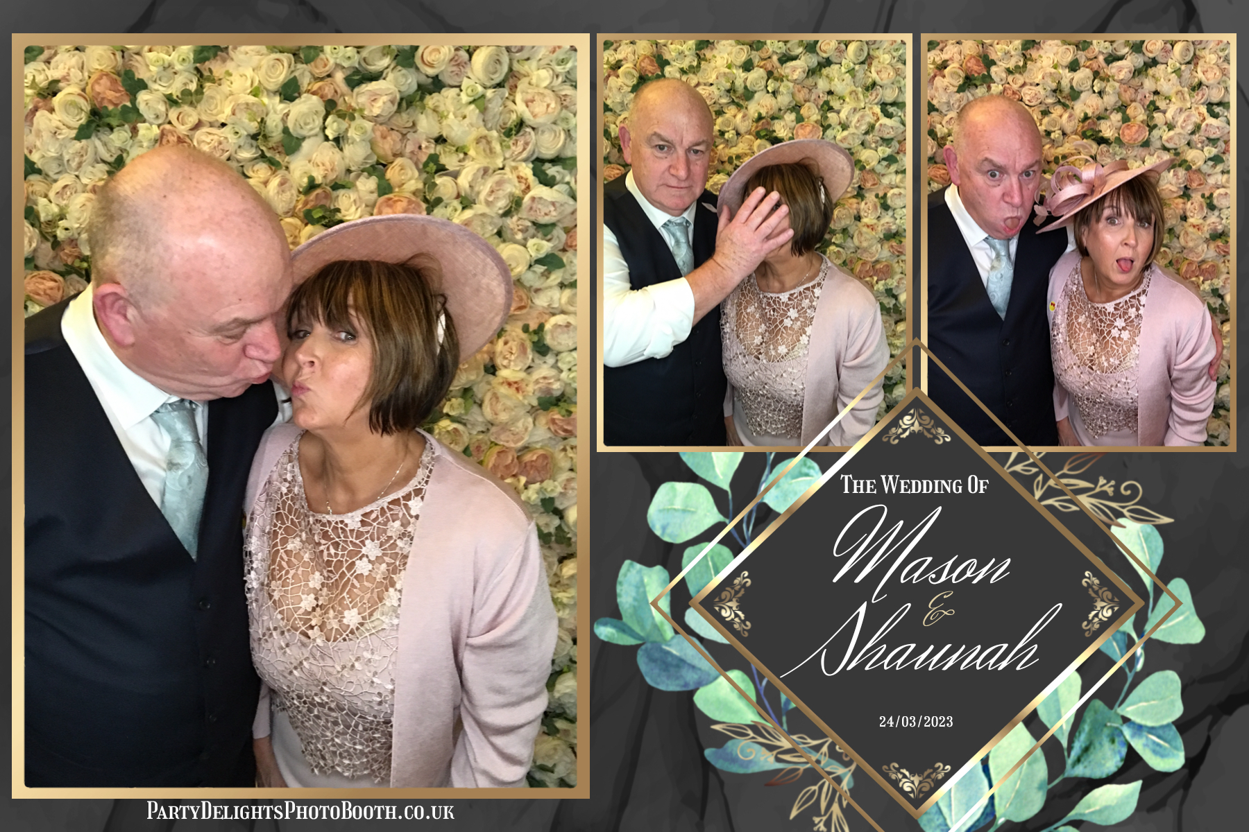 Mason & Shaunah’s Wedding | View more photos from the event at gallery.partydelightsphotobooth.co.uk/u/PartyDelightsPhotoBooth/Mason-Shaunah’s-Wedding