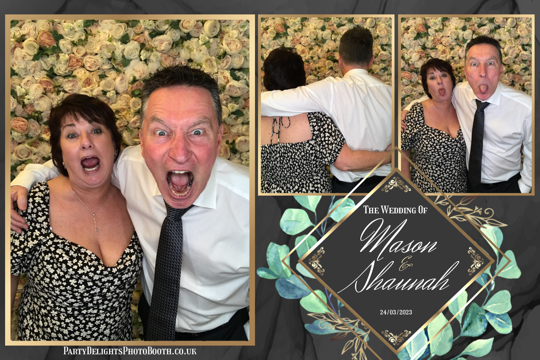 Mason & Shaunah’s Wedding | View more photos from the event at gallery.partydelightsphotobooth.co.uk/u/PartyDelightsPhotoBooth/Mason-Shaunah’s-Wedding