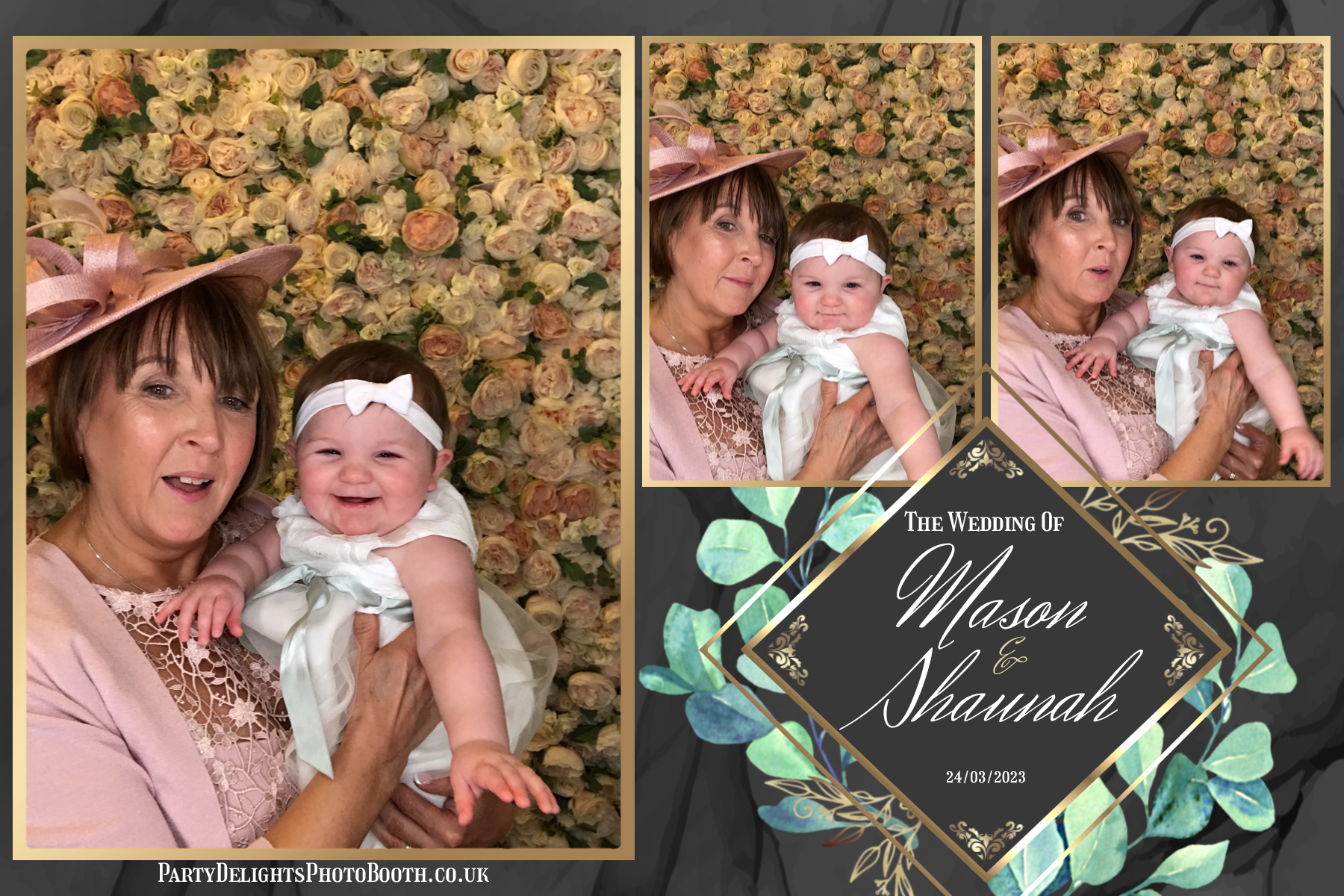 Mason & Shaunah’s Wedding | View more photos from the event at gallery.partydelightsphotobooth.co.uk/u/PartyDelightsPhotoBooth/Mason-Shaunah’s-Wedding