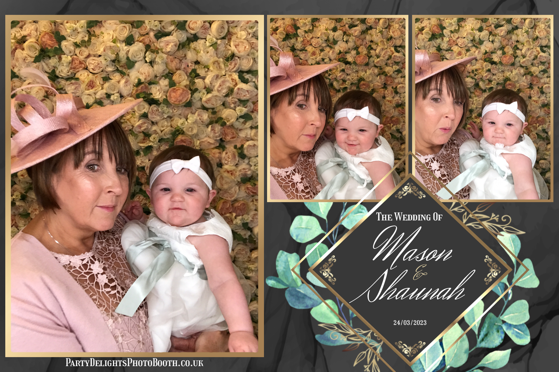 Mason & Shaunah’s Wedding | View more photos from the event at gallery.partydelightsphotobooth.co.uk/u/PartyDelightsPhotoBooth/Mason-Shaunah’s-Wedding