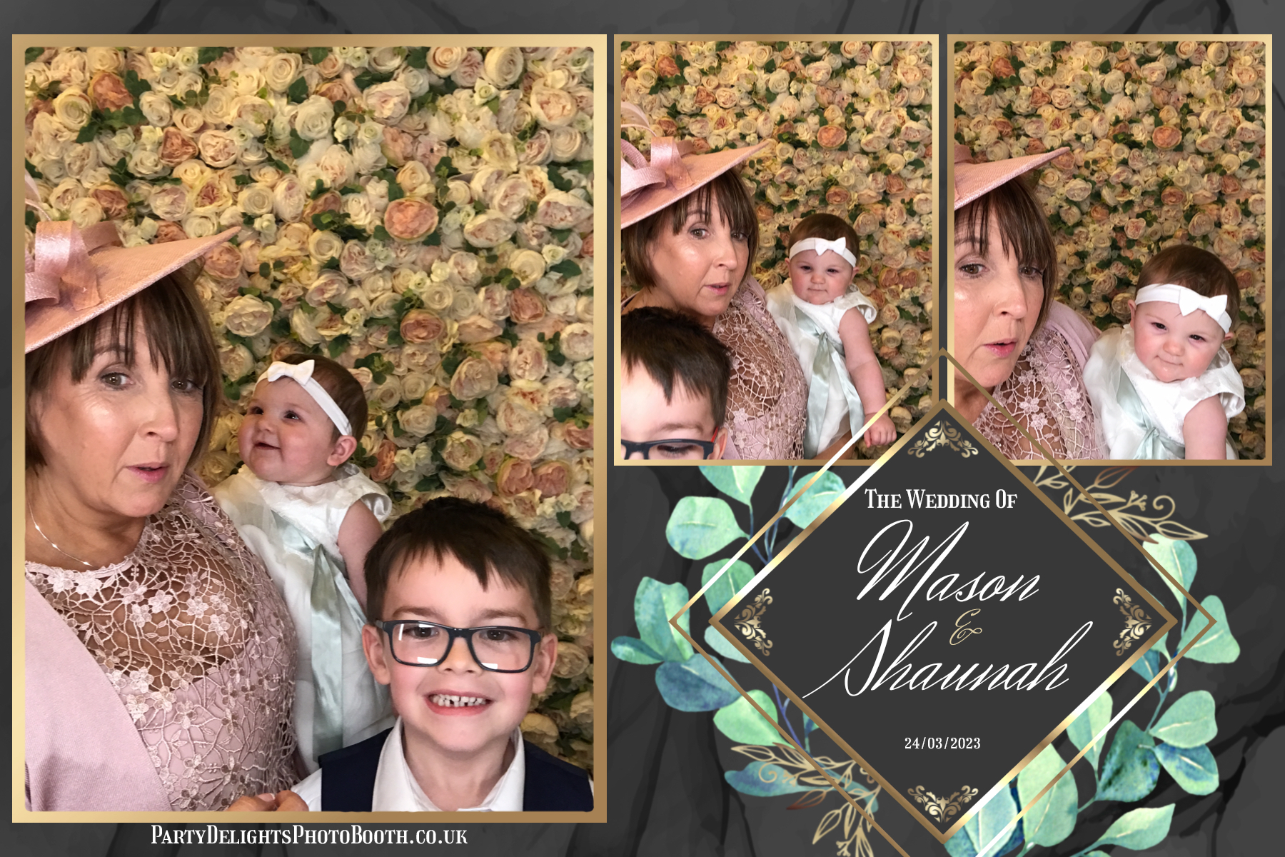 Mason & Shaunah’s Wedding | View more photos from the event at gallery.partydelightsphotobooth.co.uk/u/PartyDelightsPhotoBooth/Mason-Shaunah’s-Wedding