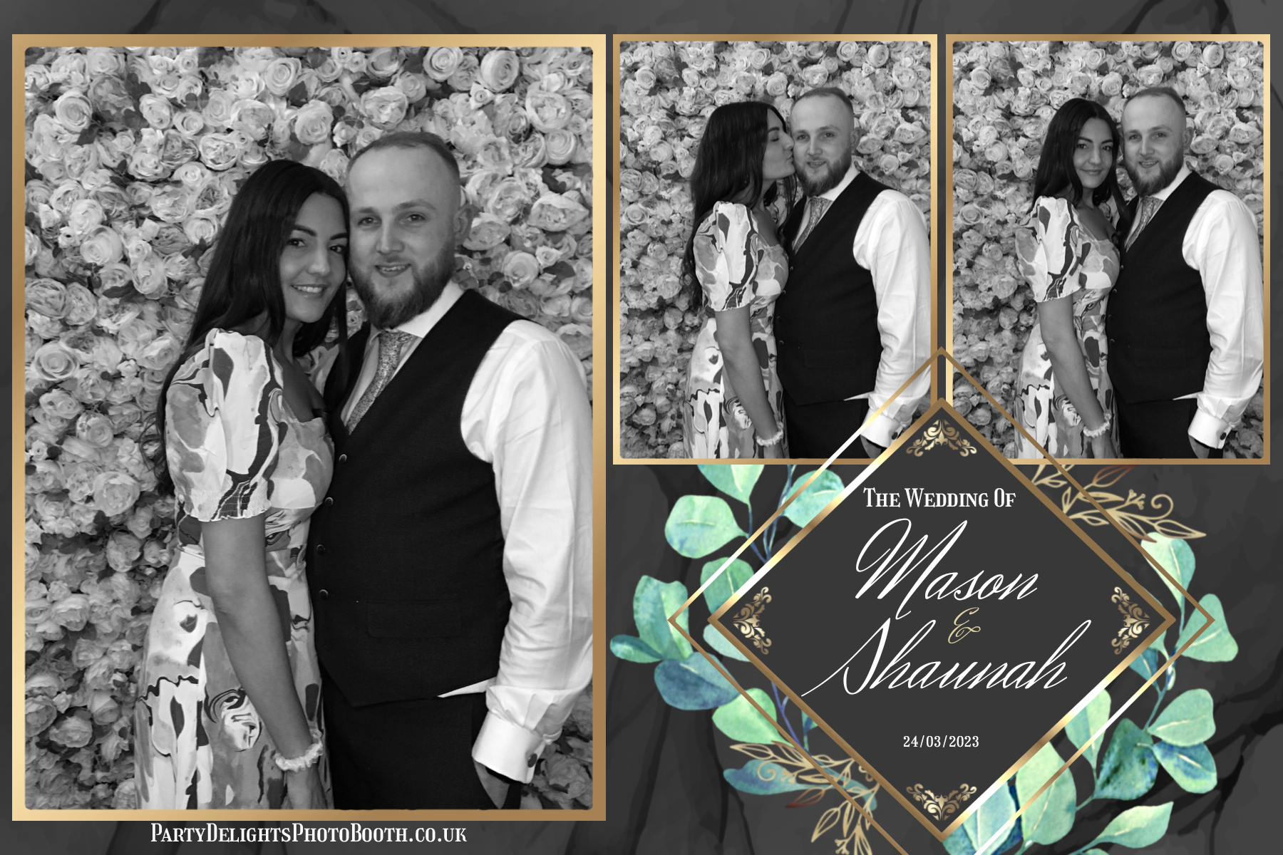 Mason & Shaunah’s Wedding | View more photos from the event at gallery.partydelightsphotobooth.co.uk/u/PartyDelightsPhotoBooth/Mason-Shaunah’s-Wedding