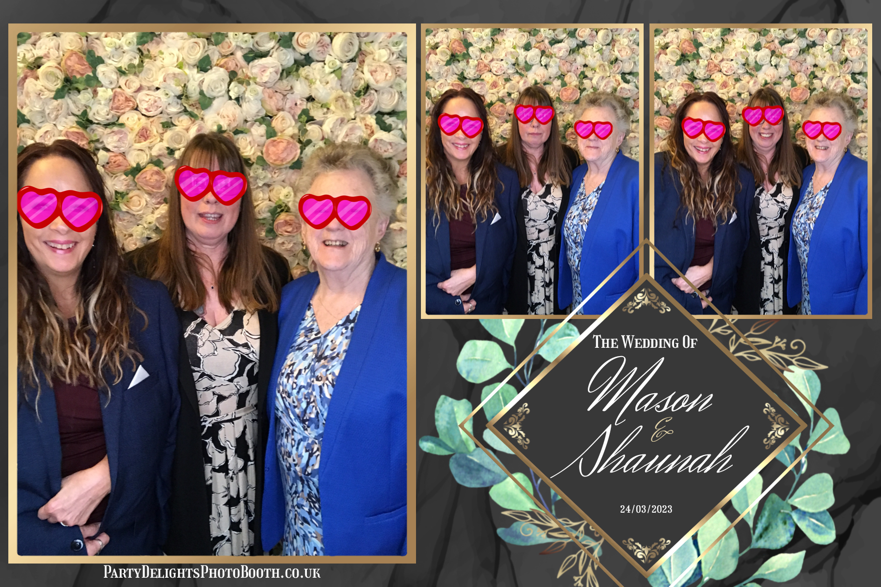 Mason & Shaunah’s Wedding | View more photos from the event at gallery.partydelightsphotobooth.co.uk/u/PartyDelightsPhotoBooth/Mason-Shaunah’s-Wedding