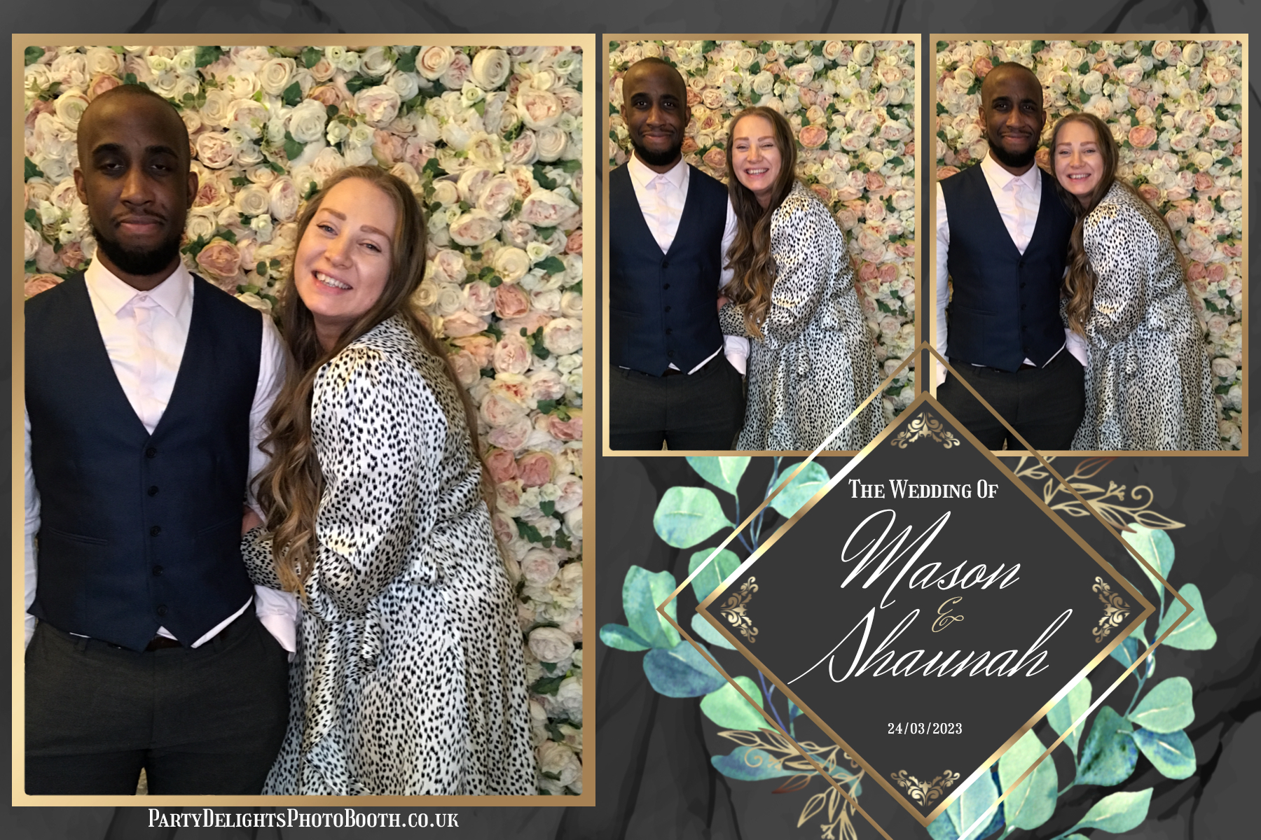 Mason & Shaunah’s Wedding | View more photos from the event at gallery.partydelightsphotobooth.co.uk/u/PartyDelightsPhotoBooth/Mason-Shaunah’s-Wedding