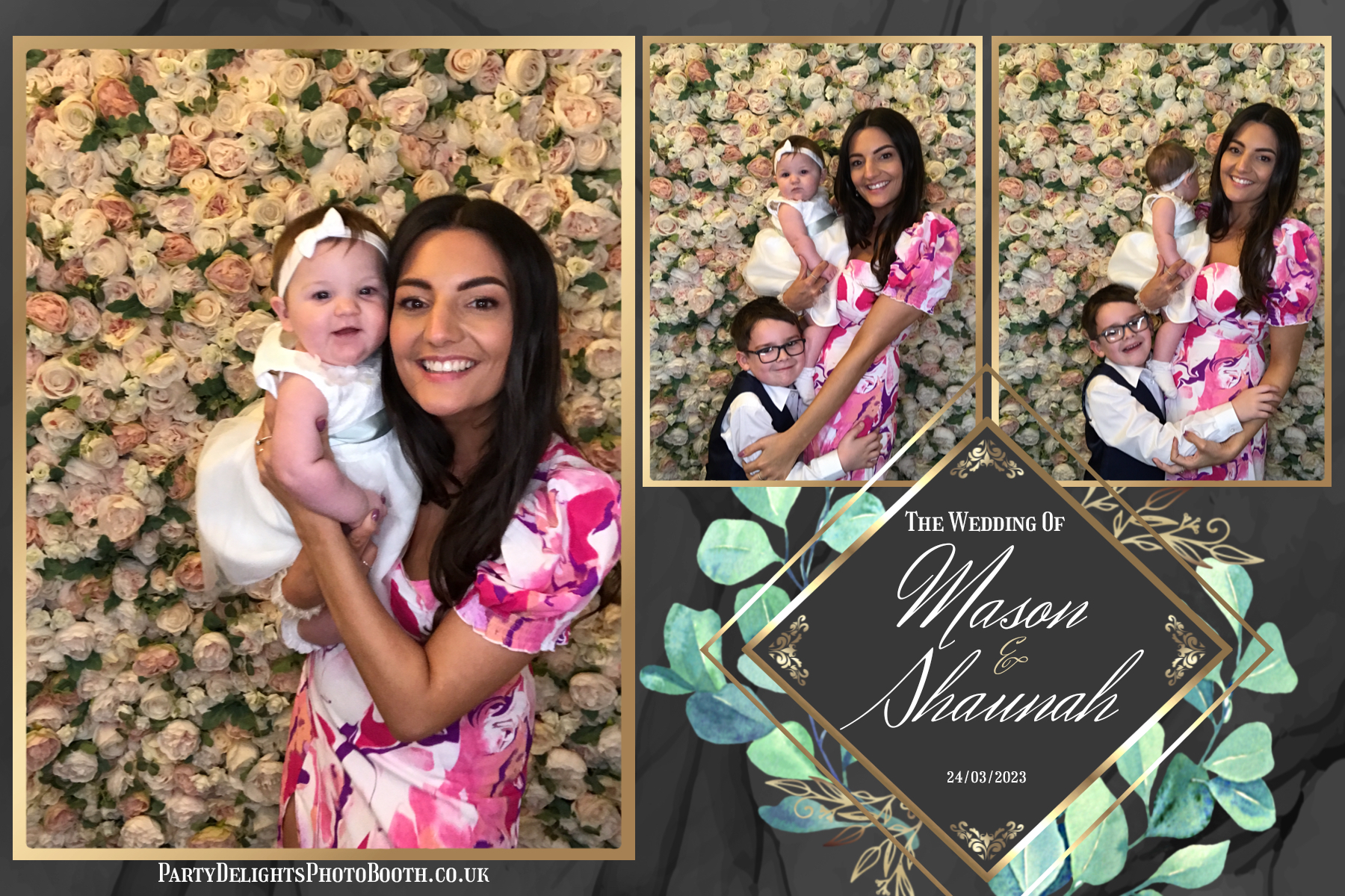 Mason & Shaunah’s Wedding | View more photos from the event at gallery.partydelightsphotobooth.co.uk/u/PartyDelightsPhotoBooth/Mason-Shaunah’s-Wedding
