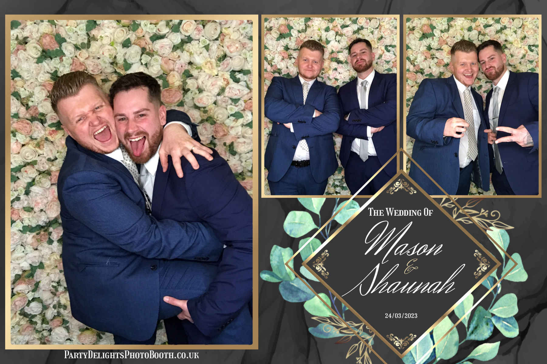 Mason & Shaunah’s Wedding | View more photos from the event at gallery.partydelightsphotobooth.co.uk/u/PartyDelightsPhotoBooth/Mason-Shaunah’s-Wedding