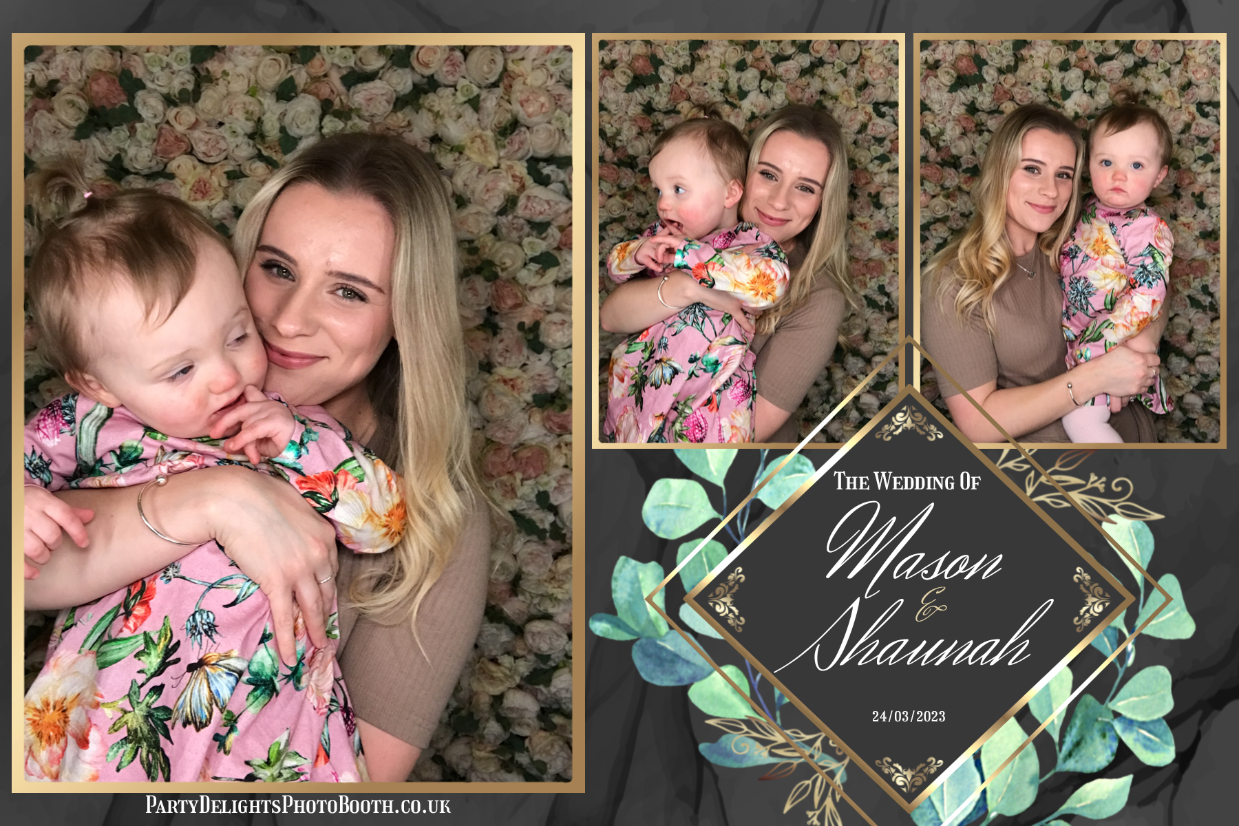 Mason & Shaunah’s Wedding | View more photos from the event at gallery.partydelightsphotobooth.co.uk/u/PartyDelightsPhotoBooth/Mason-Shaunah’s-Wedding