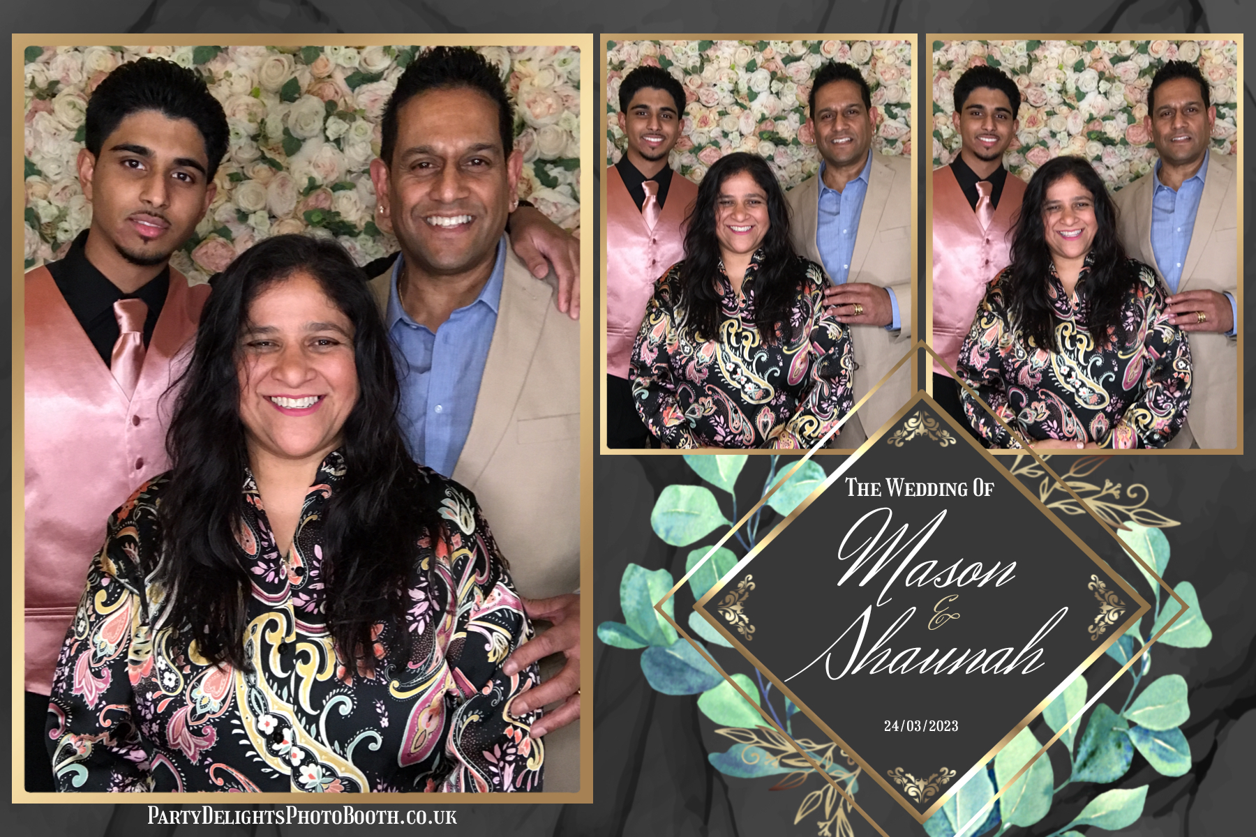 Mason & Shaunah’s Wedding | View more photos from the event at gallery.partydelightsphotobooth.co.uk/u/PartyDelightsPhotoBooth/Mason-Shaunah’s-Wedding