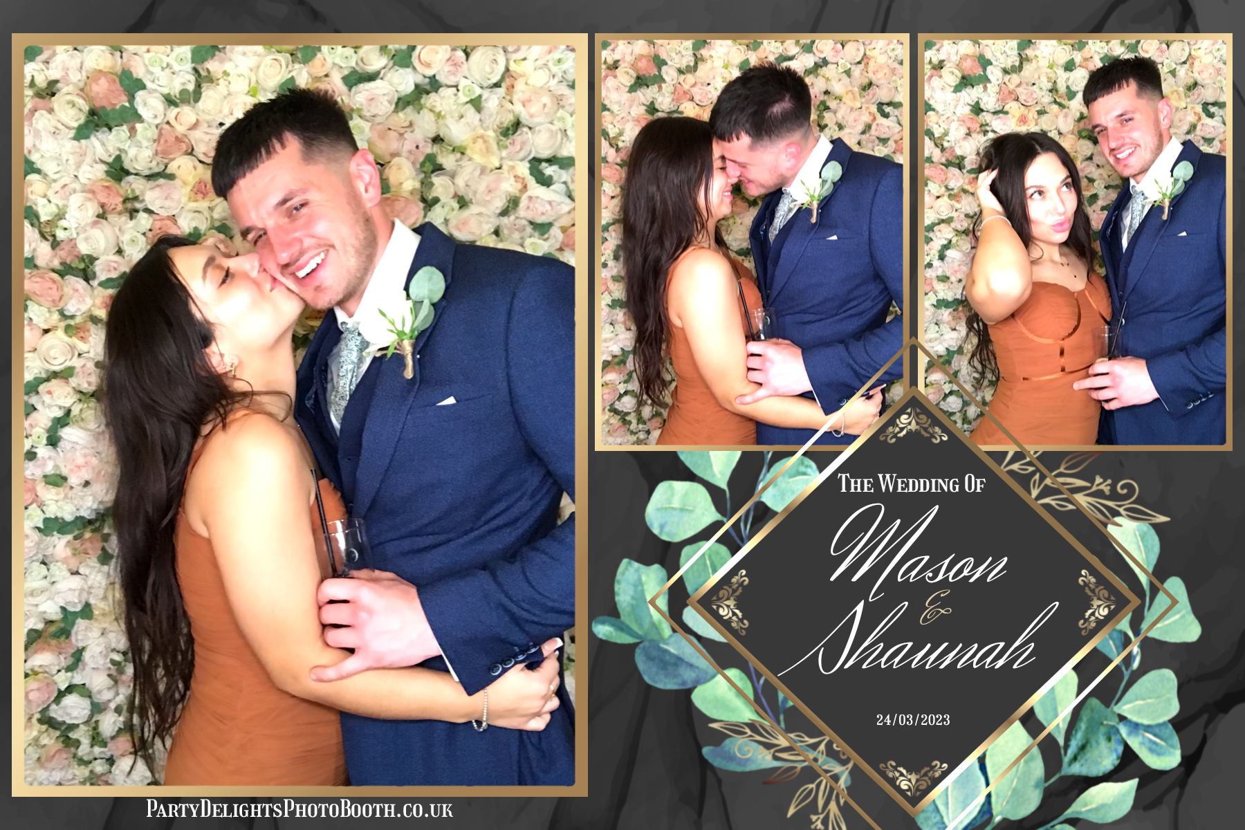 Mason & Shaunah’s Wedding | View more photos from the event at gallery.partydelightsphotobooth.co.uk/u/PartyDelightsPhotoBooth/Mason-Shaunah’s-Wedding