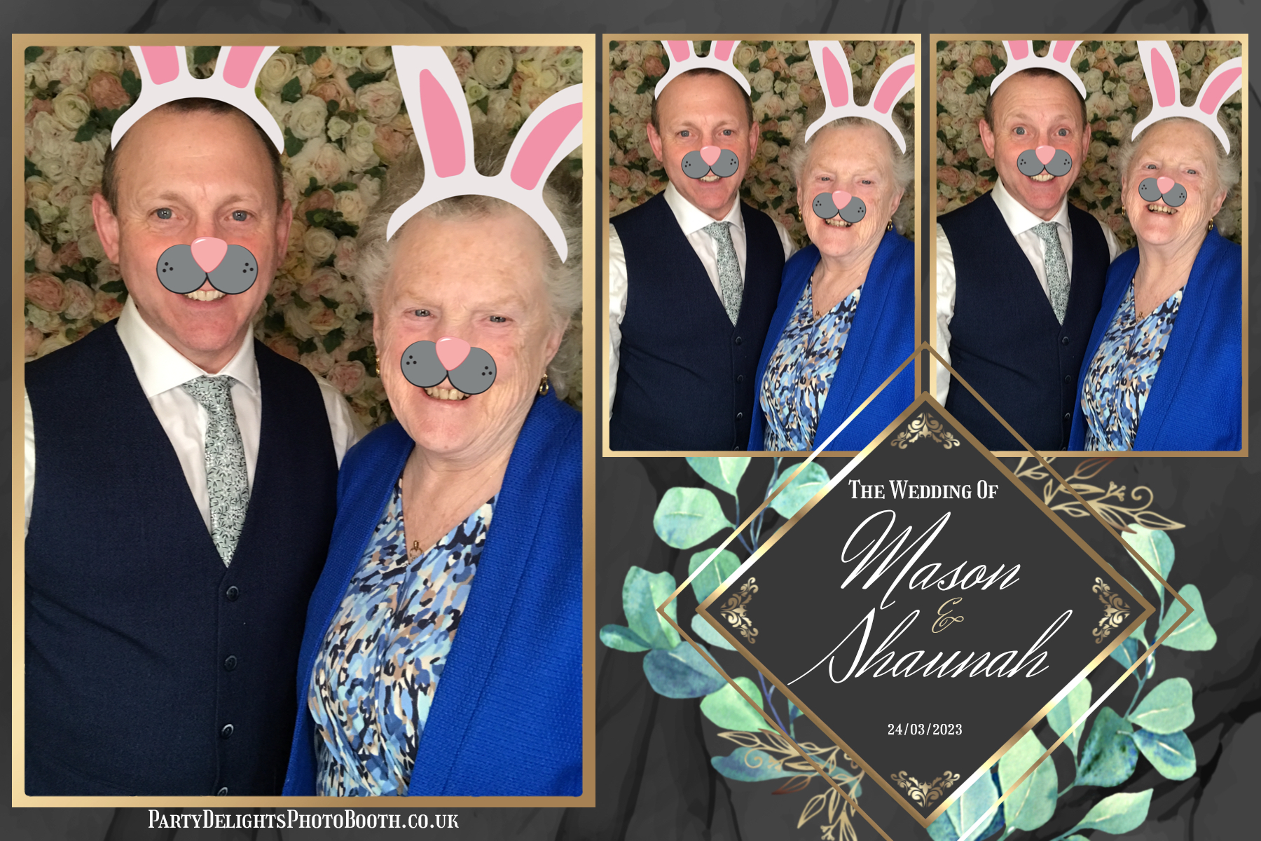 Mason & Shaunah’s Wedding | View more photos from the event at gallery.partydelightsphotobooth.co.uk/u/PartyDelightsPhotoBooth/Mason-Shaunah’s-Wedding
