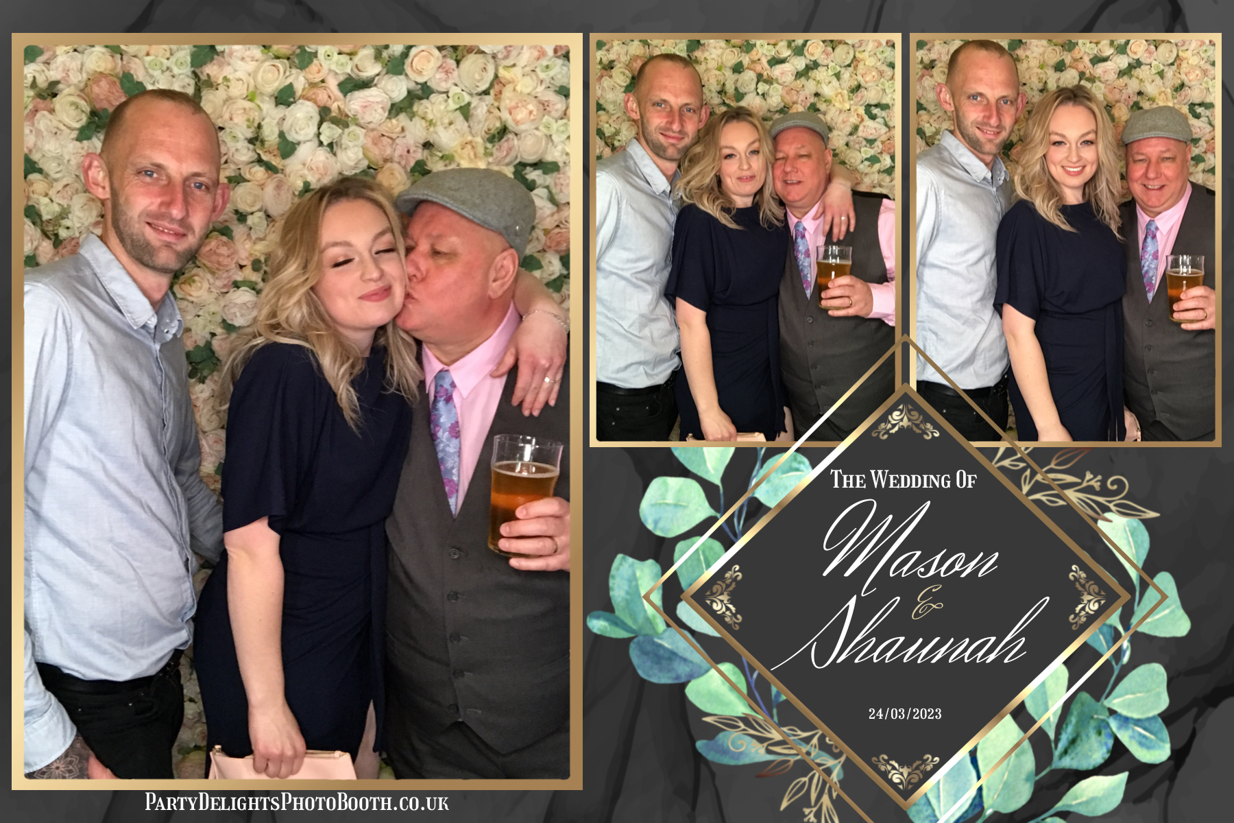 Mason & Shaunah’s Wedding | View more photos from the event at gallery.partydelightsphotobooth.co.uk/u/PartyDelightsPhotoBooth/Mason-Shaunah’s-Wedding