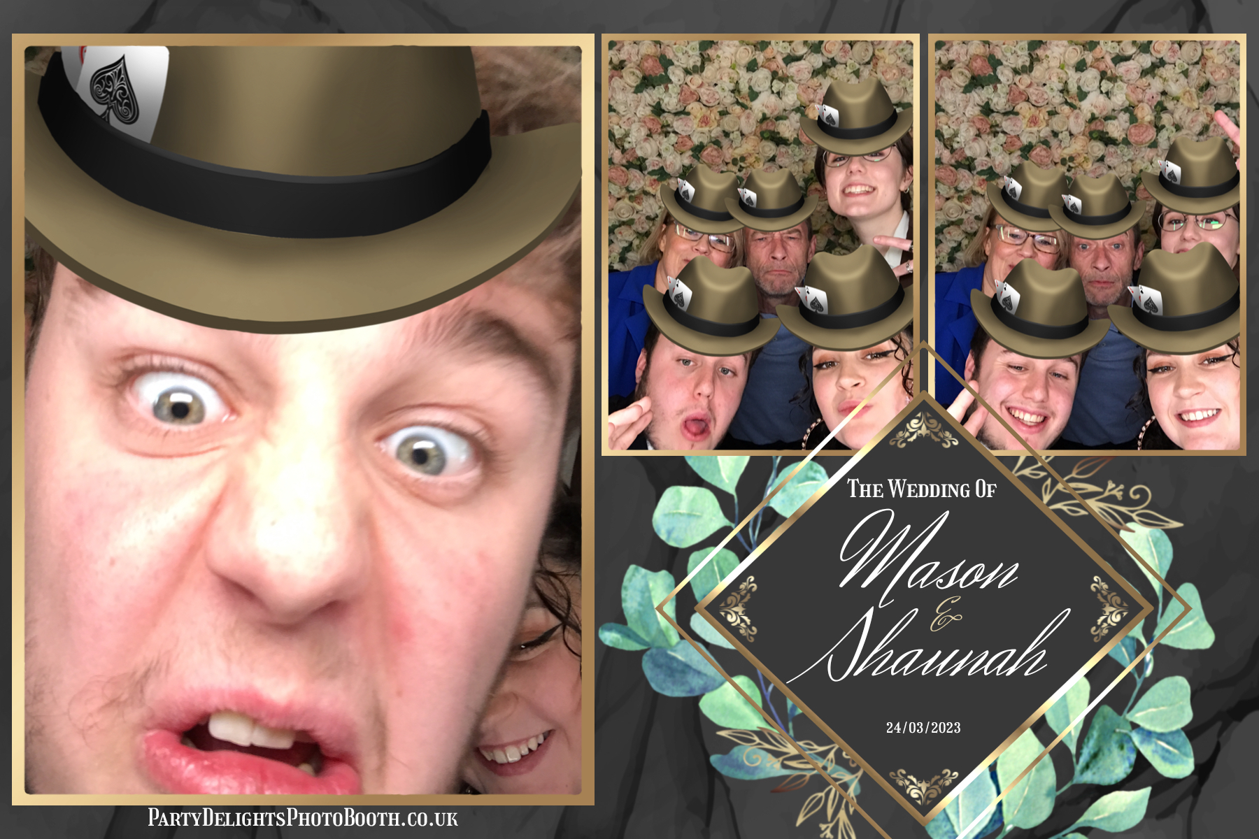 Mason & Shaunah’s Wedding | View more photos from the event at gallery.partydelightsphotobooth.co.uk/u/PartyDelightsPhotoBooth/Mason-Shaunah’s-Wedding