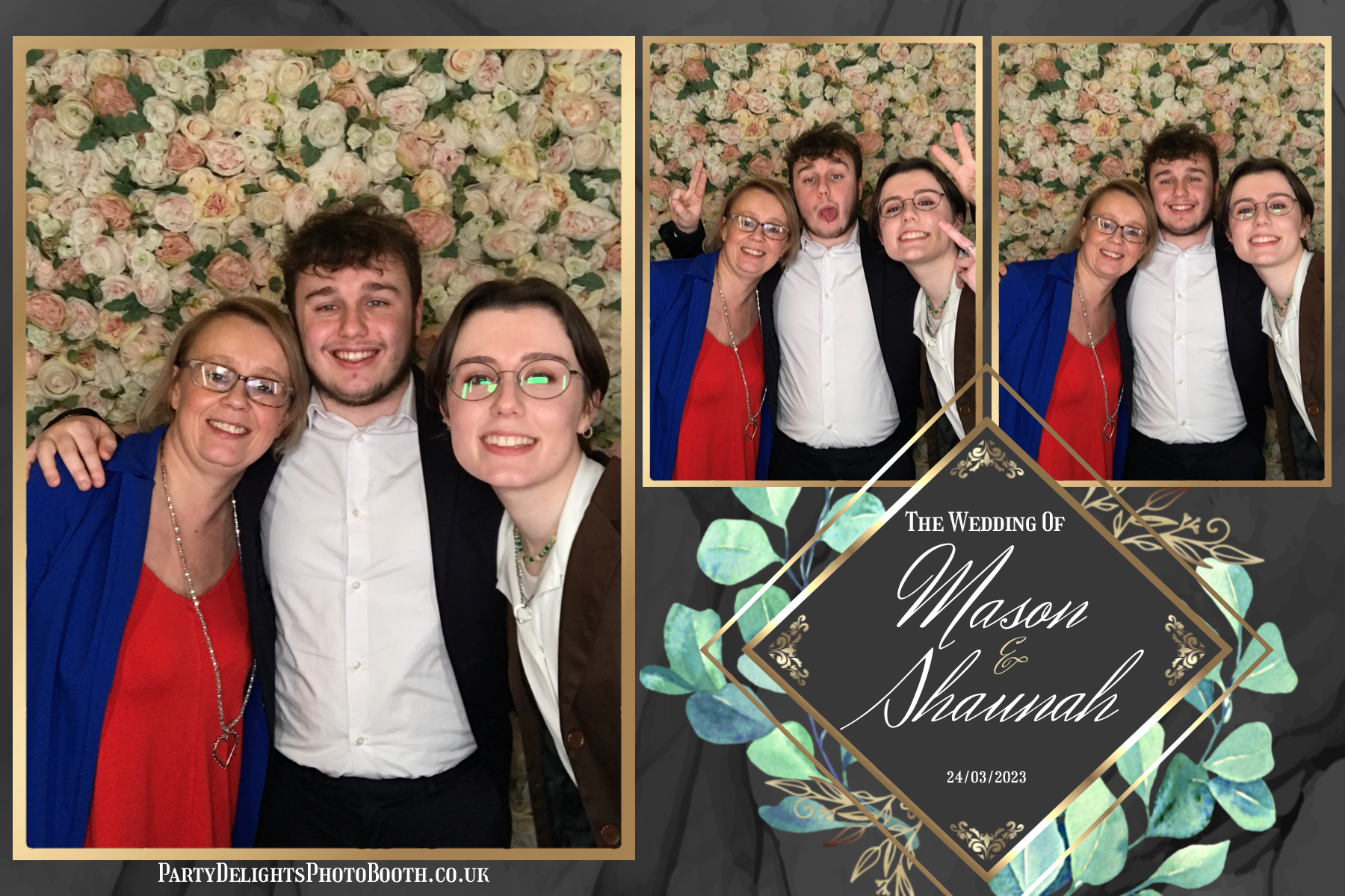 Mason & Shaunah’s Wedding | View more photos from the event at gallery.partydelightsphotobooth.co.uk/u/PartyDelightsPhotoBooth/Mason-Shaunah’s-Wedding
