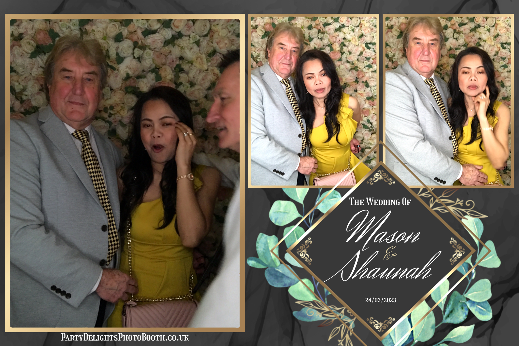 Mason & Shaunah’s Wedding | View more photos from the event at gallery.partydelightsphotobooth.co.uk/u/PartyDelightsPhotoBooth/Mason-Shaunah’s-Wedding