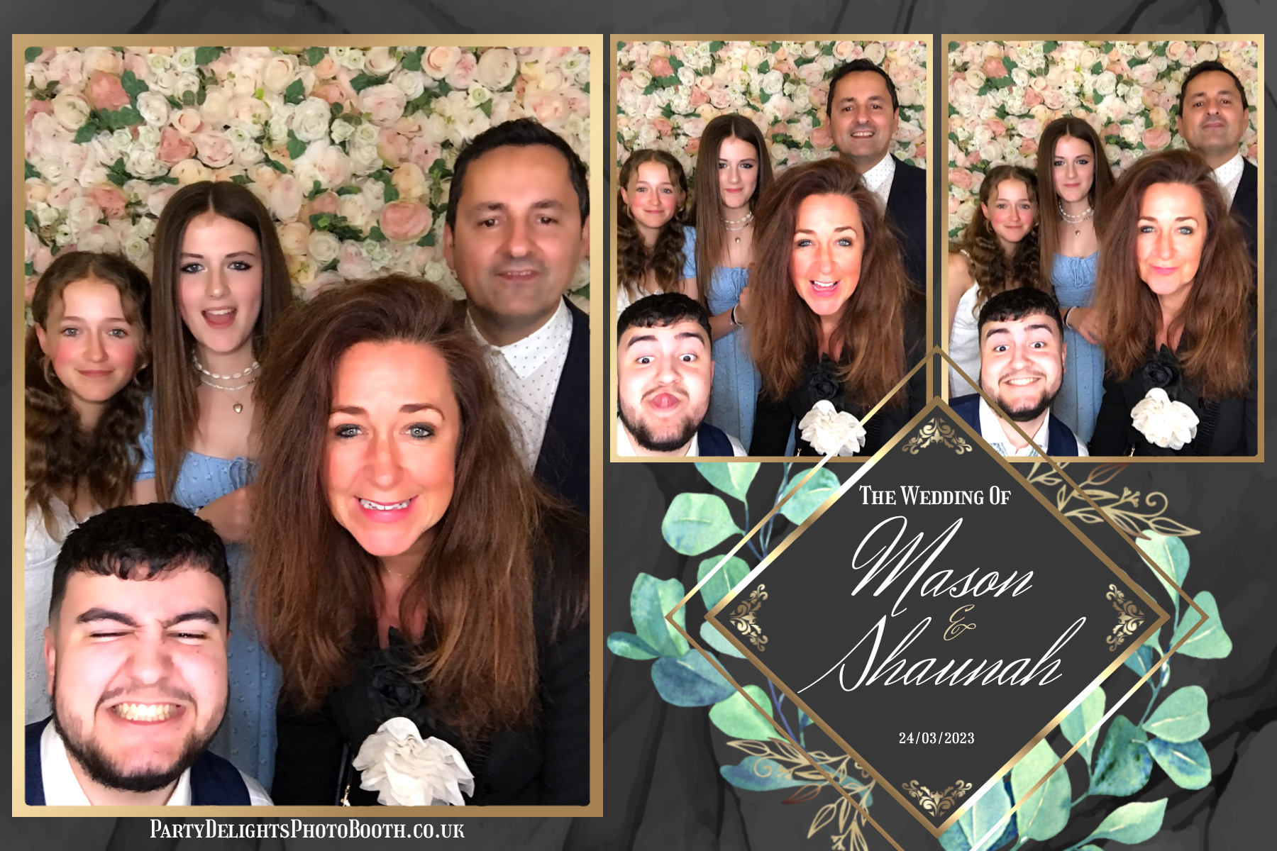 Mason & Shaunah’s Wedding | View more photos from the event at gallery.partydelightsphotobooth.co.uk/u/PartyDelightsPhotoBooth/Mason-Shaunah’s-Wedding
