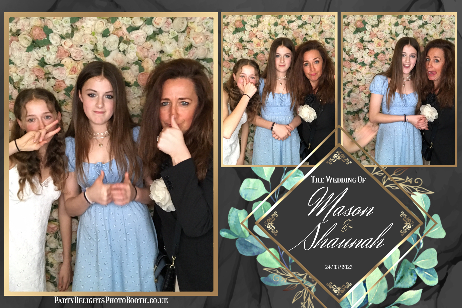 Mason & Shaunah’s Wedding | View more photos from the event at gallery.partydelightsphotobooth.co.uk/u/PartyDelightsPhotoBooth/Mason-Shaunah’s-Wedding
