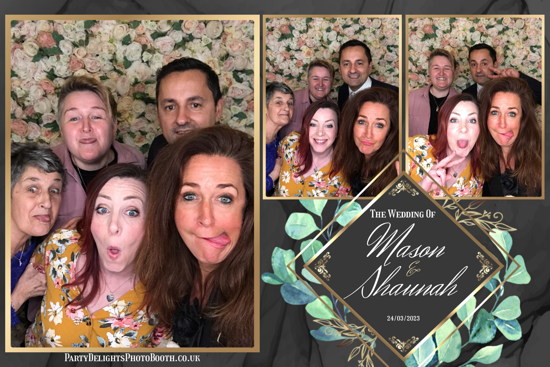 Mason & Shaunah’s Wedding | View more photos from the event at gallery.partydelightsphotobooth.co.uk/u/PartyDelightsPhotoBooth/Mason-Shaunah’s-Wedding