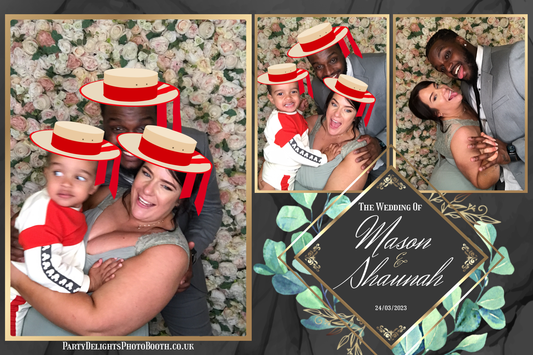 Mason & Shaunah’s Wedding | View more photos from the event at gallery.partydelightsphotobooth.co.uk/u/PartyDelightsPhotoBooth/Mason-Shaunah’s-Wedding
