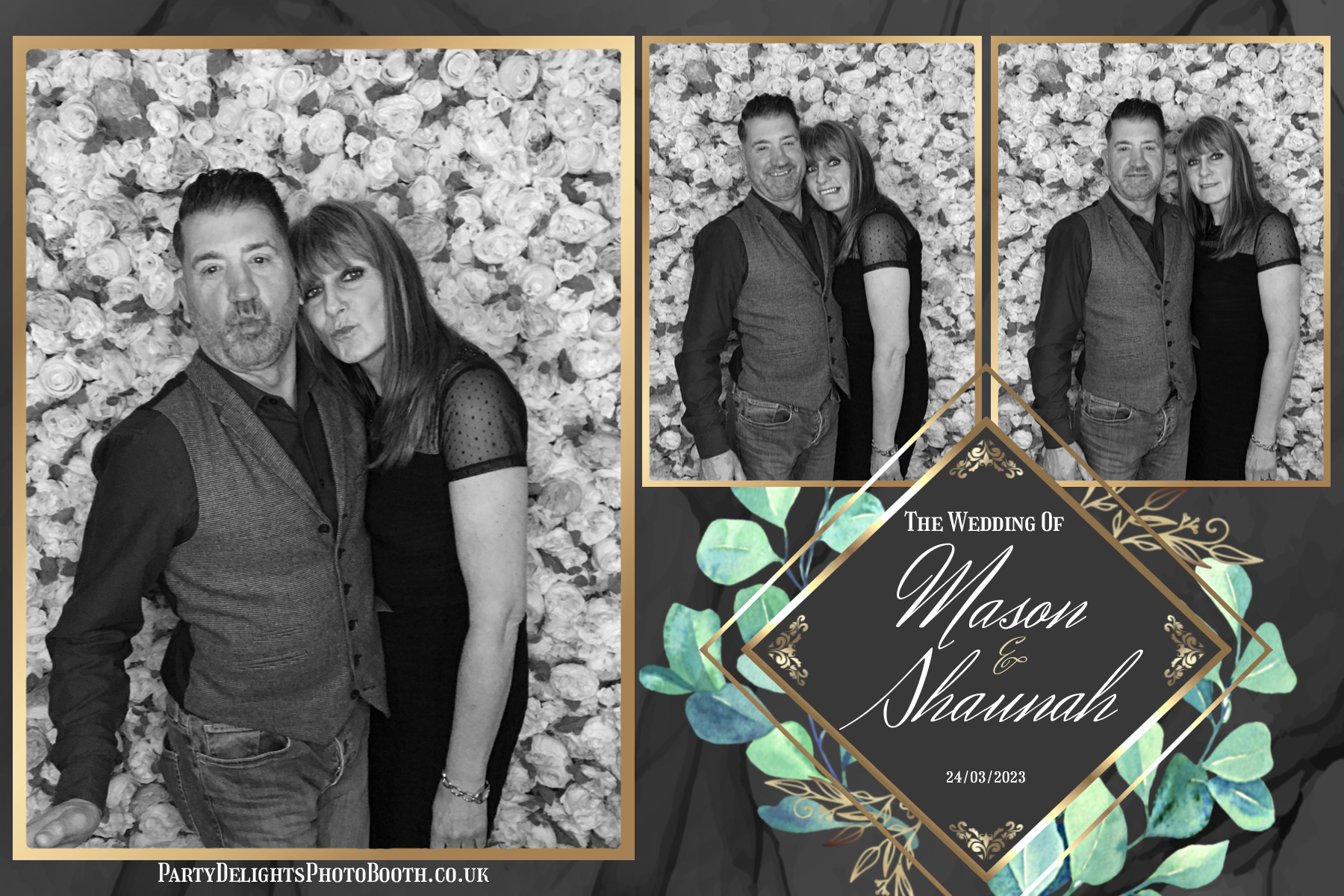 Mason & Shaunah’s Wedding | View more photos from the event at gallery.partydelightsphotobooth.co.uk/u/PartyDelightsPhotoBooth/Mason-Shaunah’s-Wedding