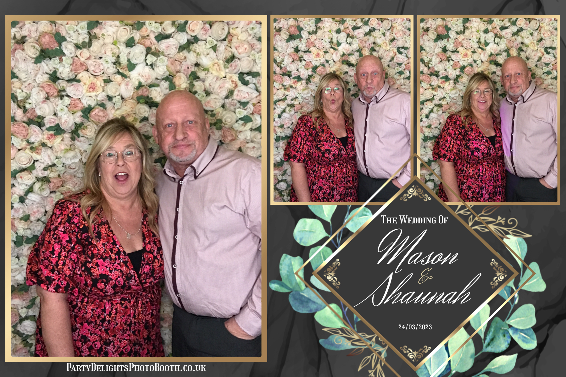 Mason & Shaunah’s Wedding | View more photos from the event at gallery.partydelightsphotobooth.co.uk/u/PartyDelightsPhotoBooth/Mason-Shaunah’s-Wedding