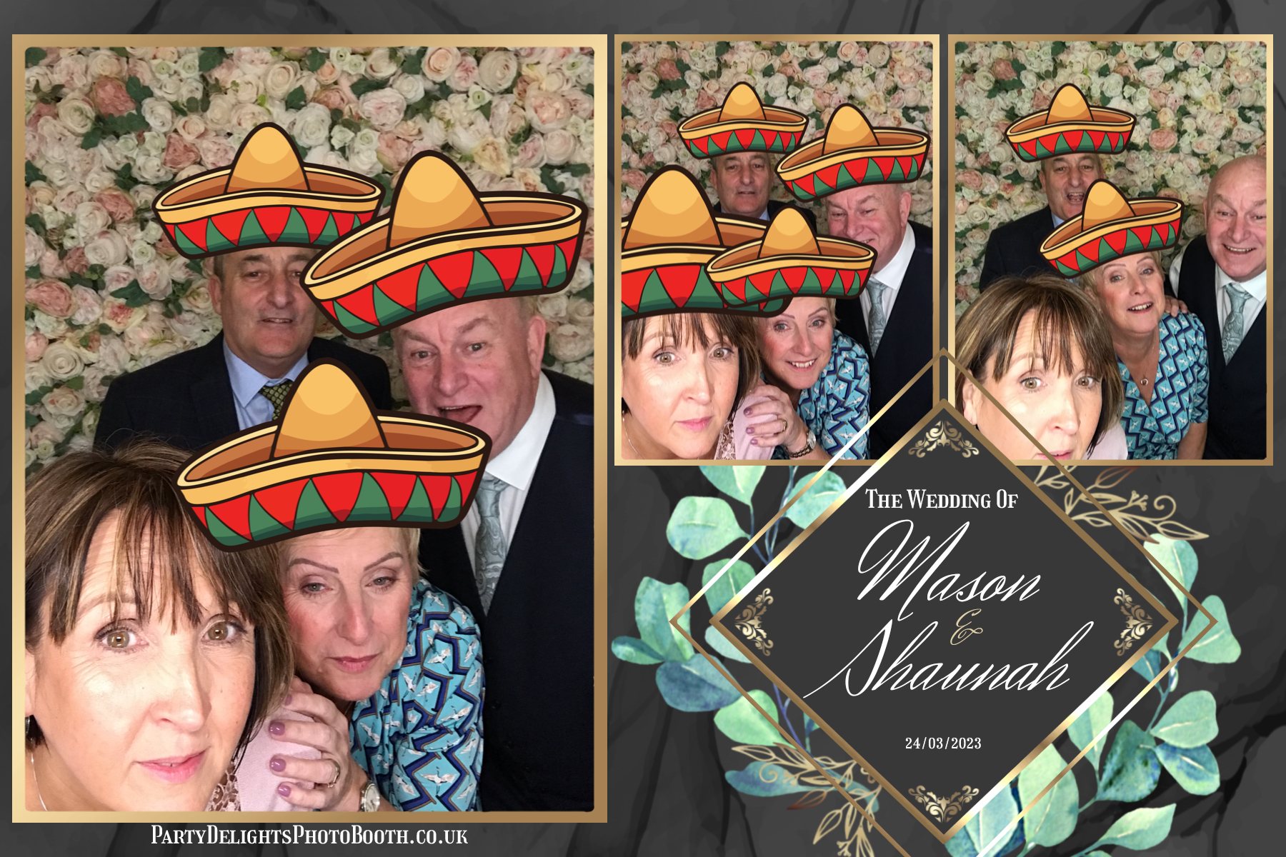 Mason & Shaunah’s Wedding | View more photos from the event at gallery.partydelightsphotobooth.co.uk/u/PartyDelightsPhotoBooth/Mason-Shaunah’s-Wedding