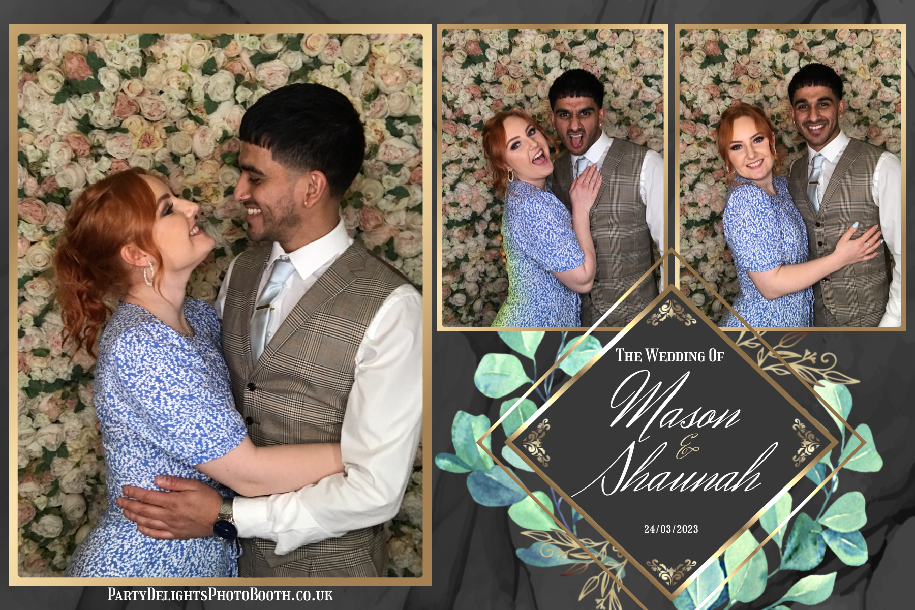 Mason & Shaunah’s Wedding | View more photos from the event at gallery.partydelightsphotobooth.co.uk/u/PartyDelightsPhotoBooth/Mason-Shaunah’s-Wedding