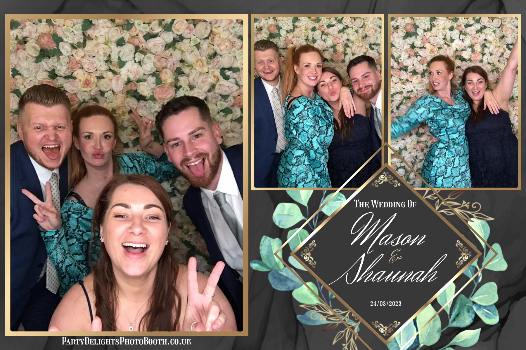 Mason & Shaunah’s Wedding | View more photos from the event at gallery.partydelightsphotobooth.co.uk/u/PartyDelightsPhotoBooth/Mason-Shaunah’s-Wedding