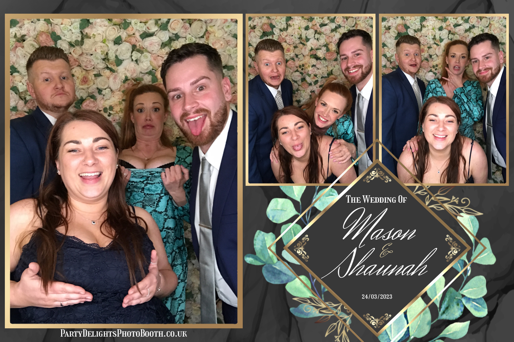 Mason & Shaunah’s Wedding | View more photos from the event at gallery.partydelightsphotobooth.co.uk/u/PartyDelightsPhotoBooth/Mason-Shaunah’s-Wedding