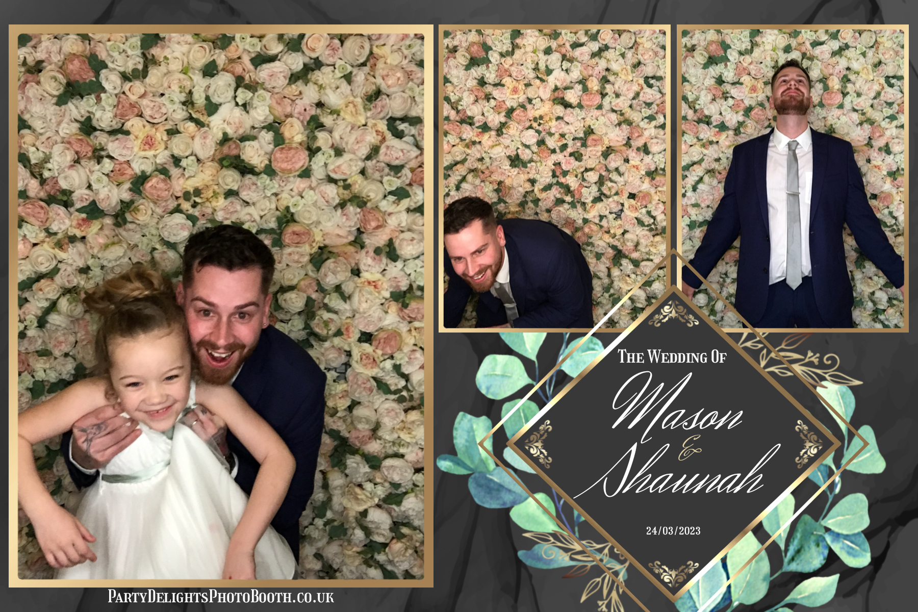 Mason & Shaunah’s Wedding | View more photos from the event at gallery.partydelightsphotobooth.co.uk/u/PartyDelightsPhotoBooth/Mason-Shaunah’s-Wedding