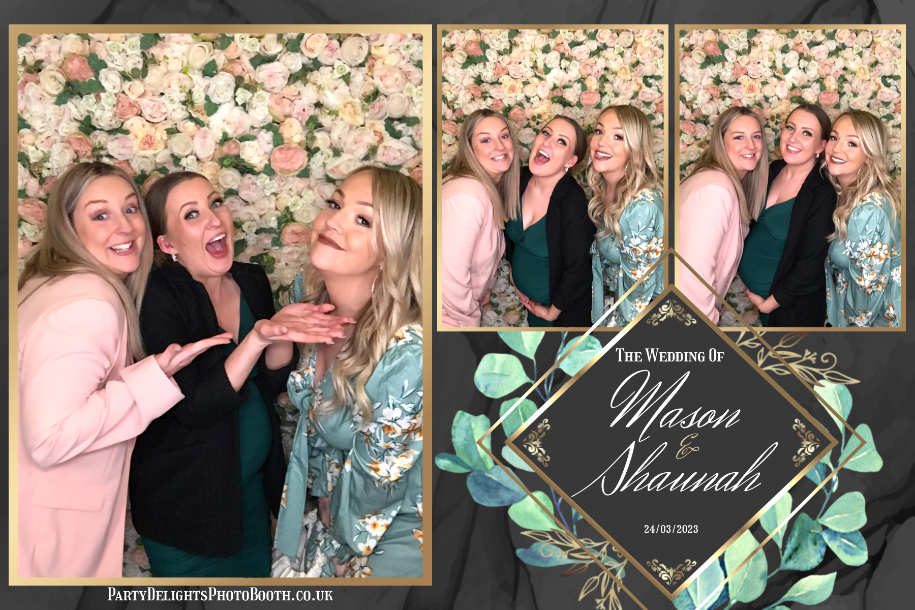 Mason & Shaunah’s Wedding | View more photos from the event at gallery.partydelightsphotobooth.co.uk/u/PartyDelightsPhotoBooth/Mason-Shaunah’s-Wedding