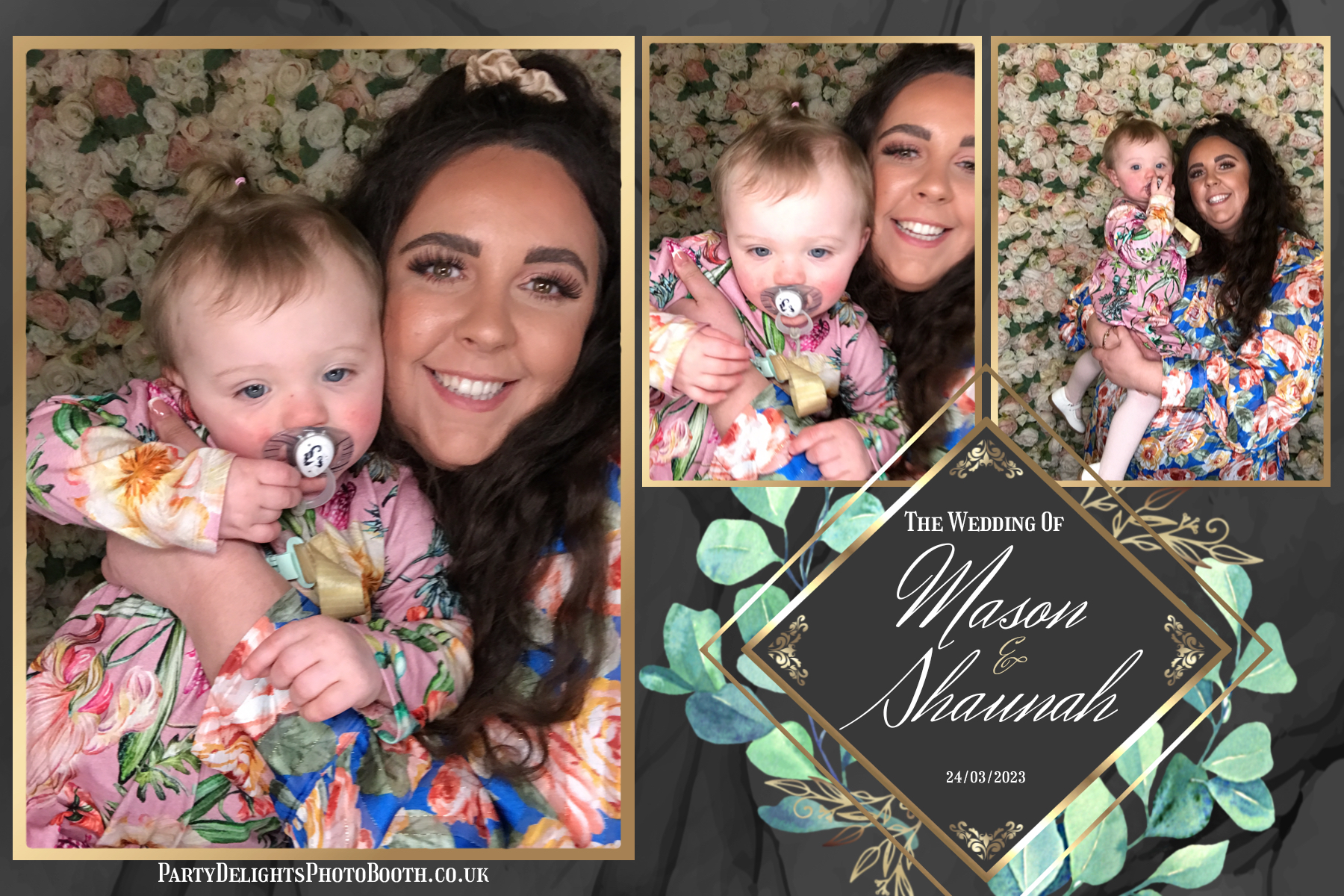 Mason & Shaunah’s Wedding | View more photos from the event at gallery.partydelightsphotobooth.co.uk/u/PartyDelightsPhotoBooth/Mason-Shaunah’s-Wedding
