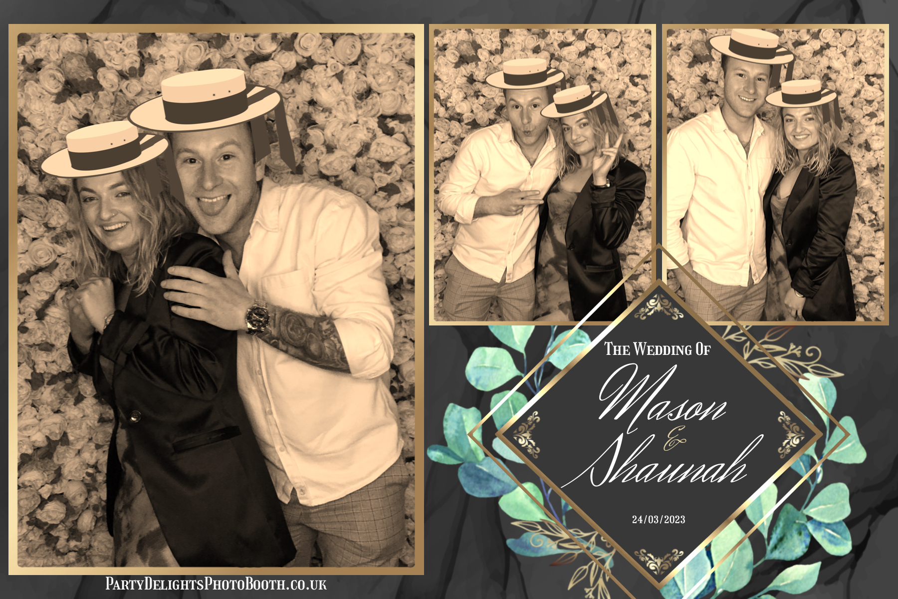 Mason & Shaunah’s Wedding | View more photos from the event at gallery.partydelightsphotobooth.co.uk/u/PartyDelightsPhotoBooth/Mason-Shaunah’s-Wedding