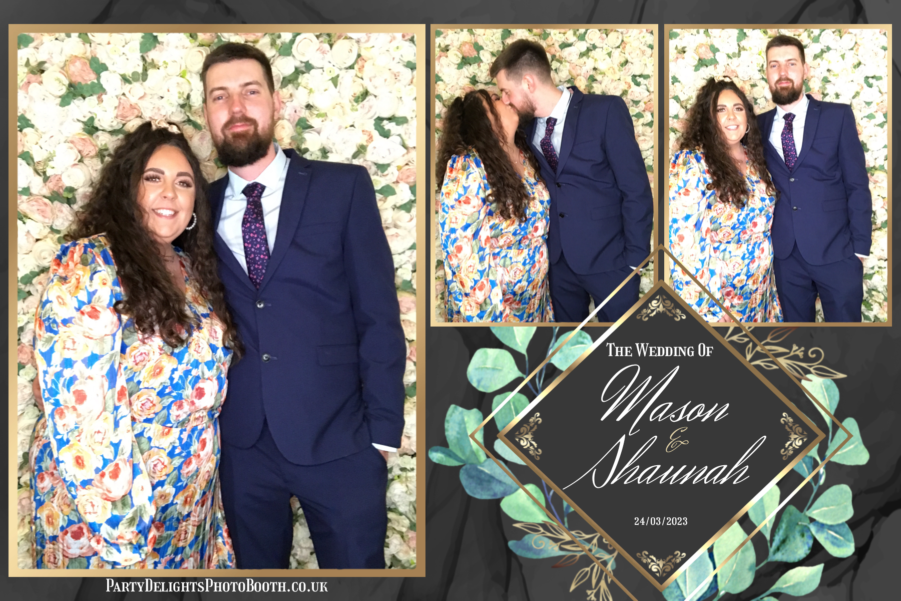 Mason & Shaunah’s Wedding | View more photos from the event at gallery.partydelightsphotobooth.co.uk/u/PartyDelightsPhotoBooth/Mason-Shaunah’s-Wedding