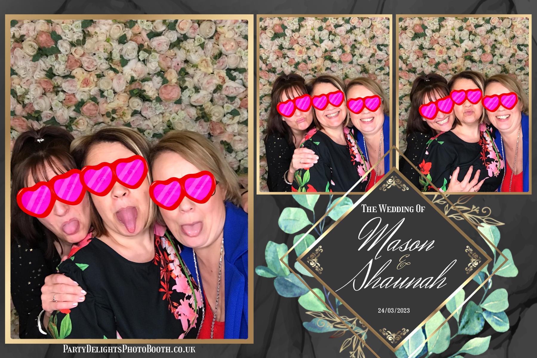 Mason & Shaunah’s Wedding | View more photos from the event at gallery.partydelightsphotobooth.co.uk/u/PartyDelightsPhotoBooth/Mason-Shaunah’s-Wedding