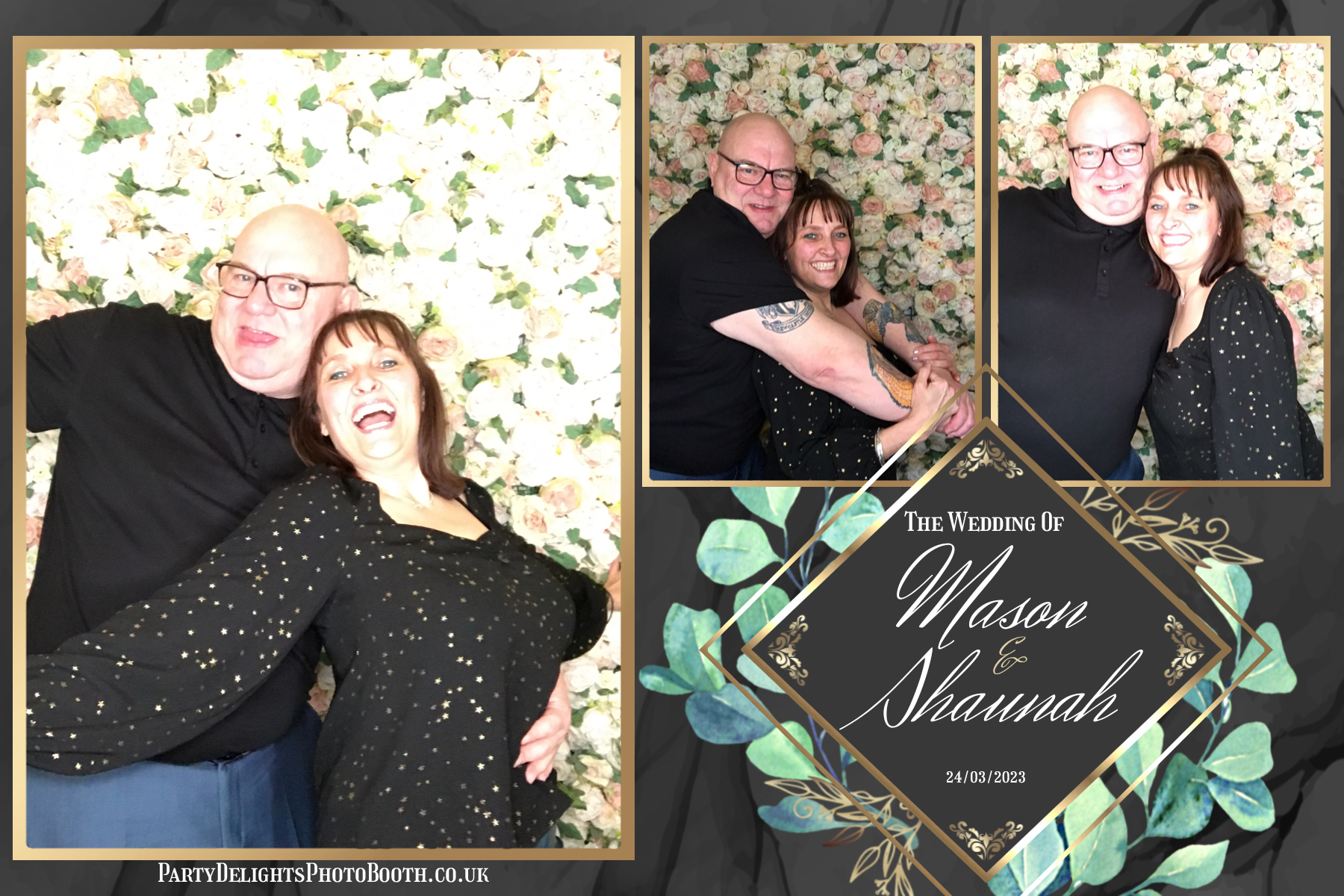 Mason & Shaunah’s Wedding | View more photos from the event at gallery.partydelightsphotobooth.co.uk/u/PartyDelightsPhotoBooth/Mason-Shaunah’s-Wedding